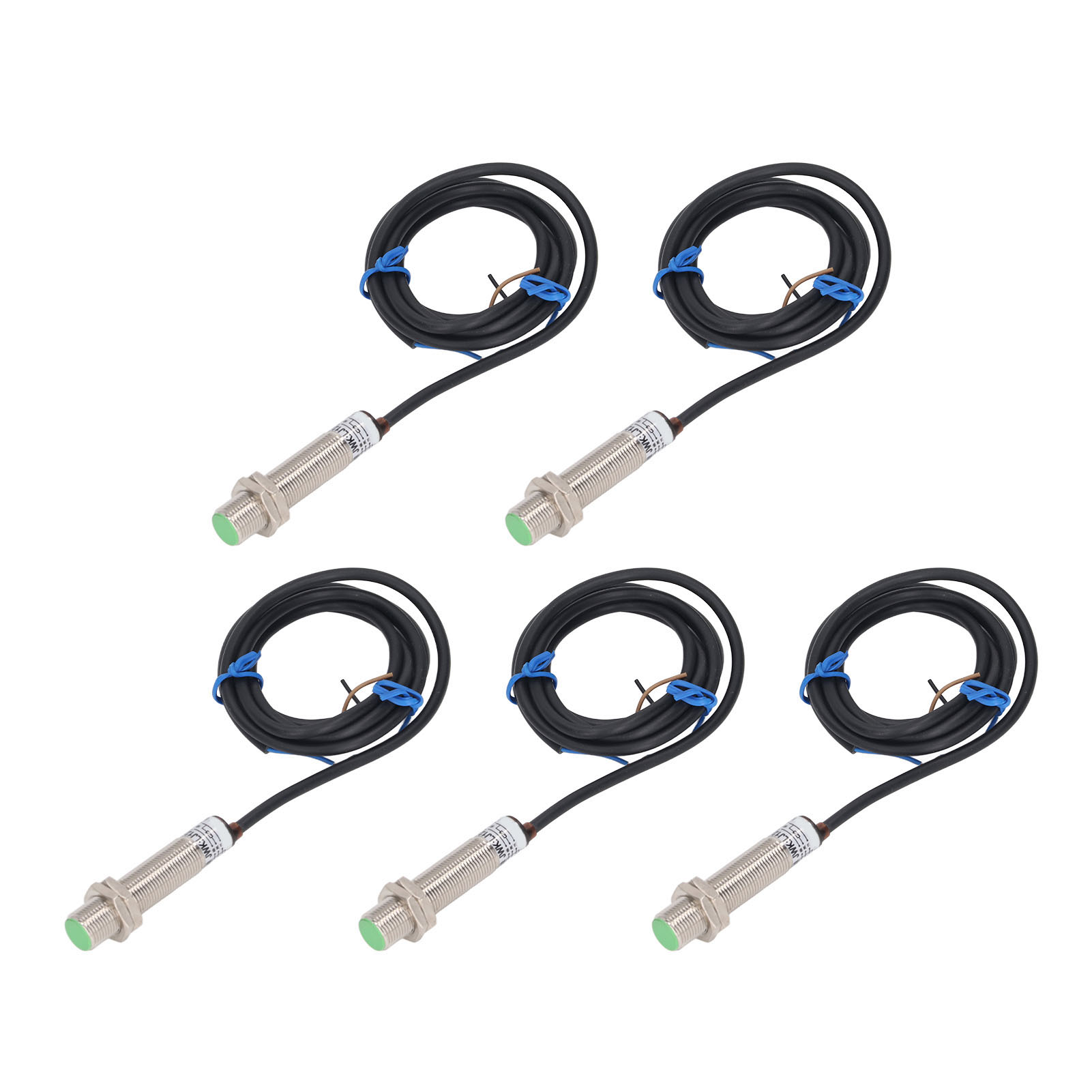 5 Stück Annäherungssensor M12 X 1, Nicht Eingebettet, Ip65 Wasserdicht, Pnp-induktiver Näherungsschalter, 6–30 V Dc