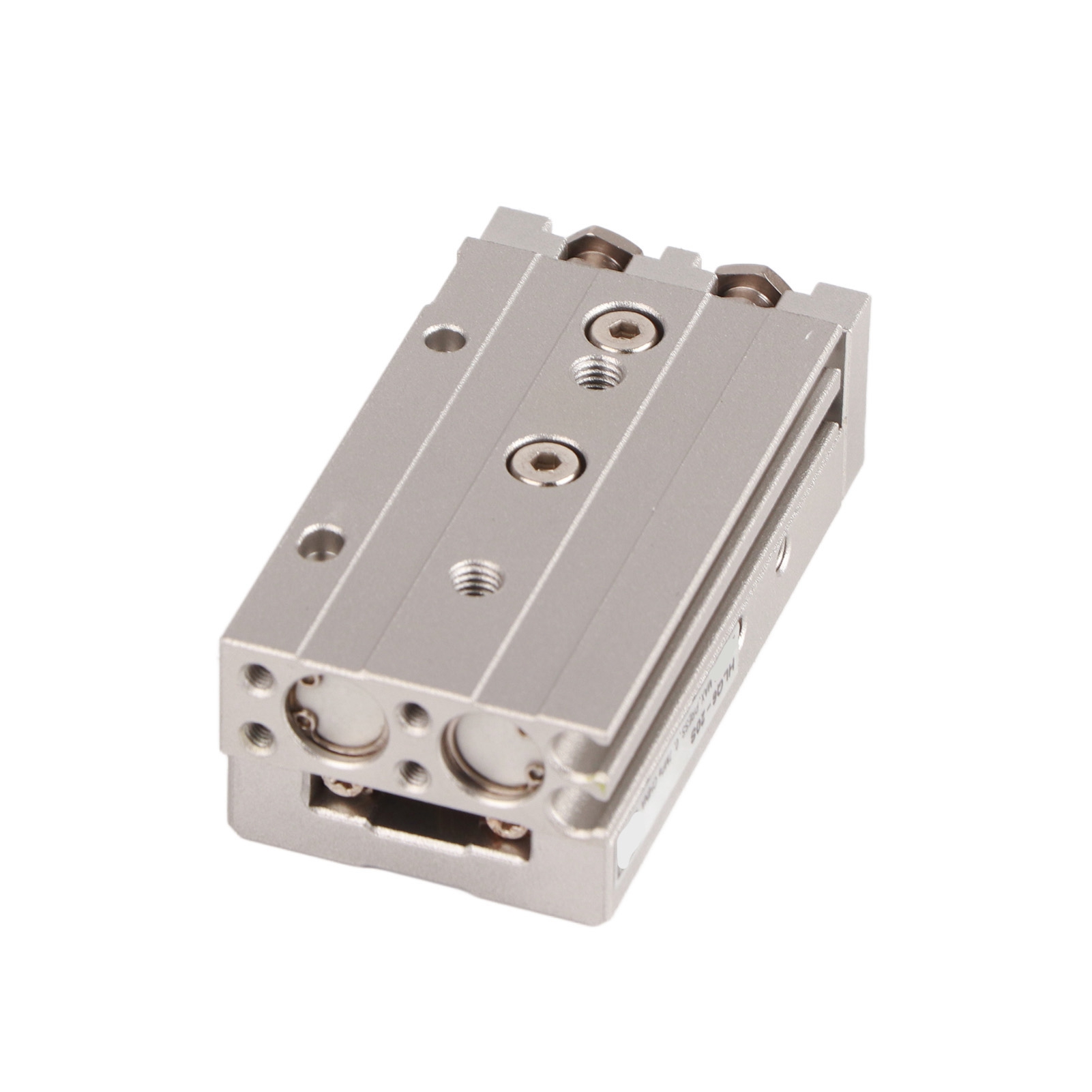 Pneumatischer Parallelgreifer Mit Doppelführungsschiene, Hohe Genauigkeit, M5 X 0,8 Pneumatik-fingerzylinder Für Trockner, 20s, 20 Mm Hub