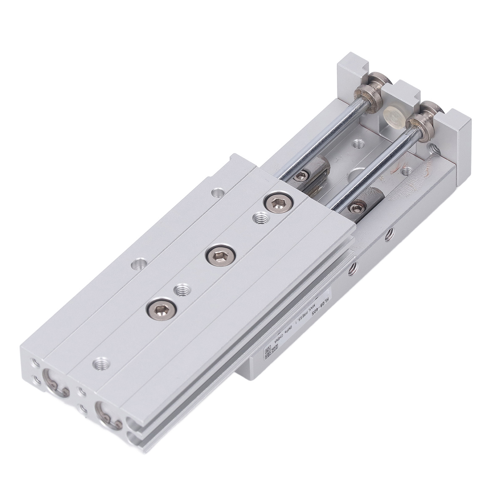 Luftpneumatischer Parallelgreifer Mit Doppelführungsschiene, Hohe Genauigkeit, M5 X 0,8 Pneumatik-fingerzylinder Für Trockner, 30s, 30 Mm Hub