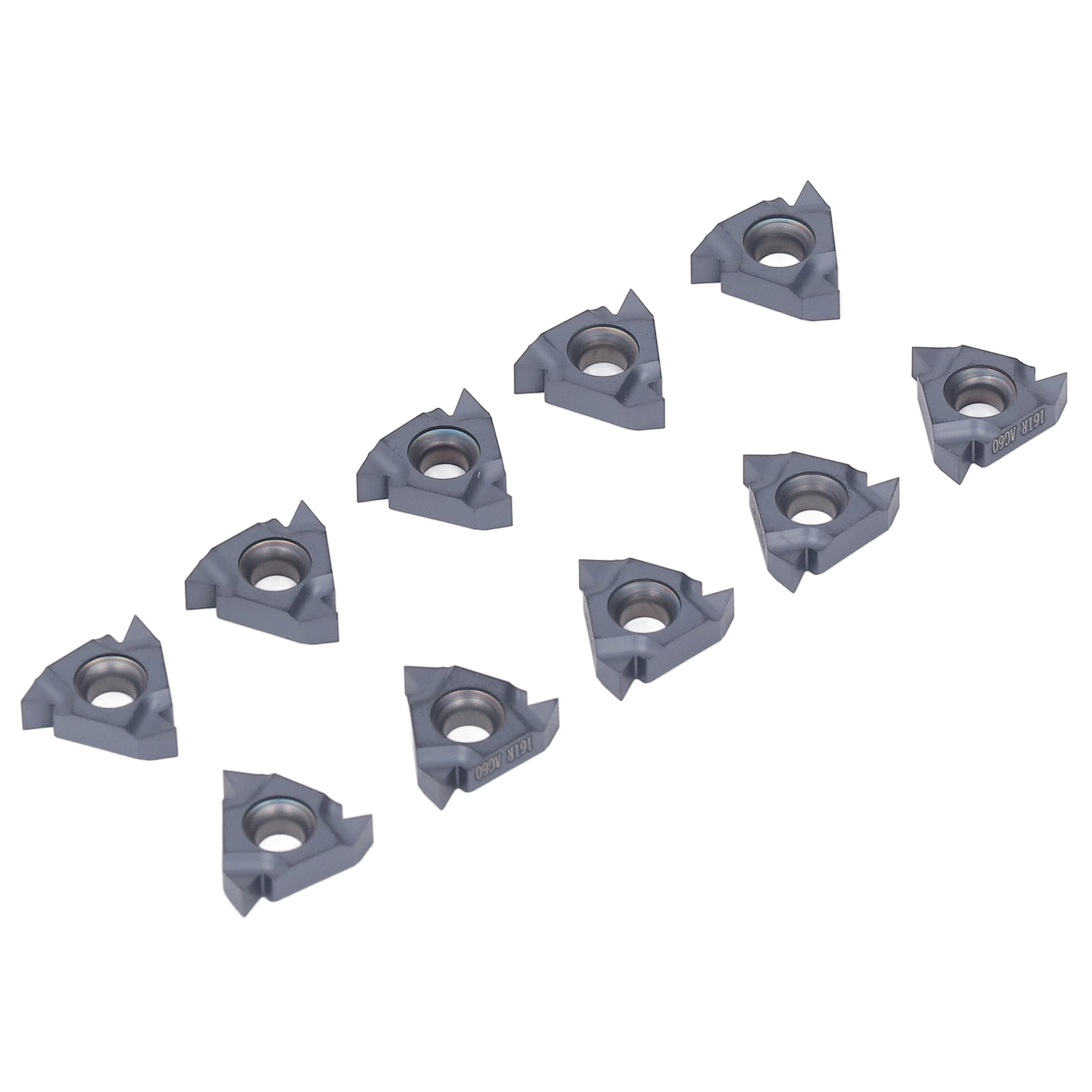10-teiliges Set Hartmetall-dreheinsätze, Exzellente Verarbeitung, Hohe Härte, Stabile Fräseinsätze Für Cnc-drehmaschinen