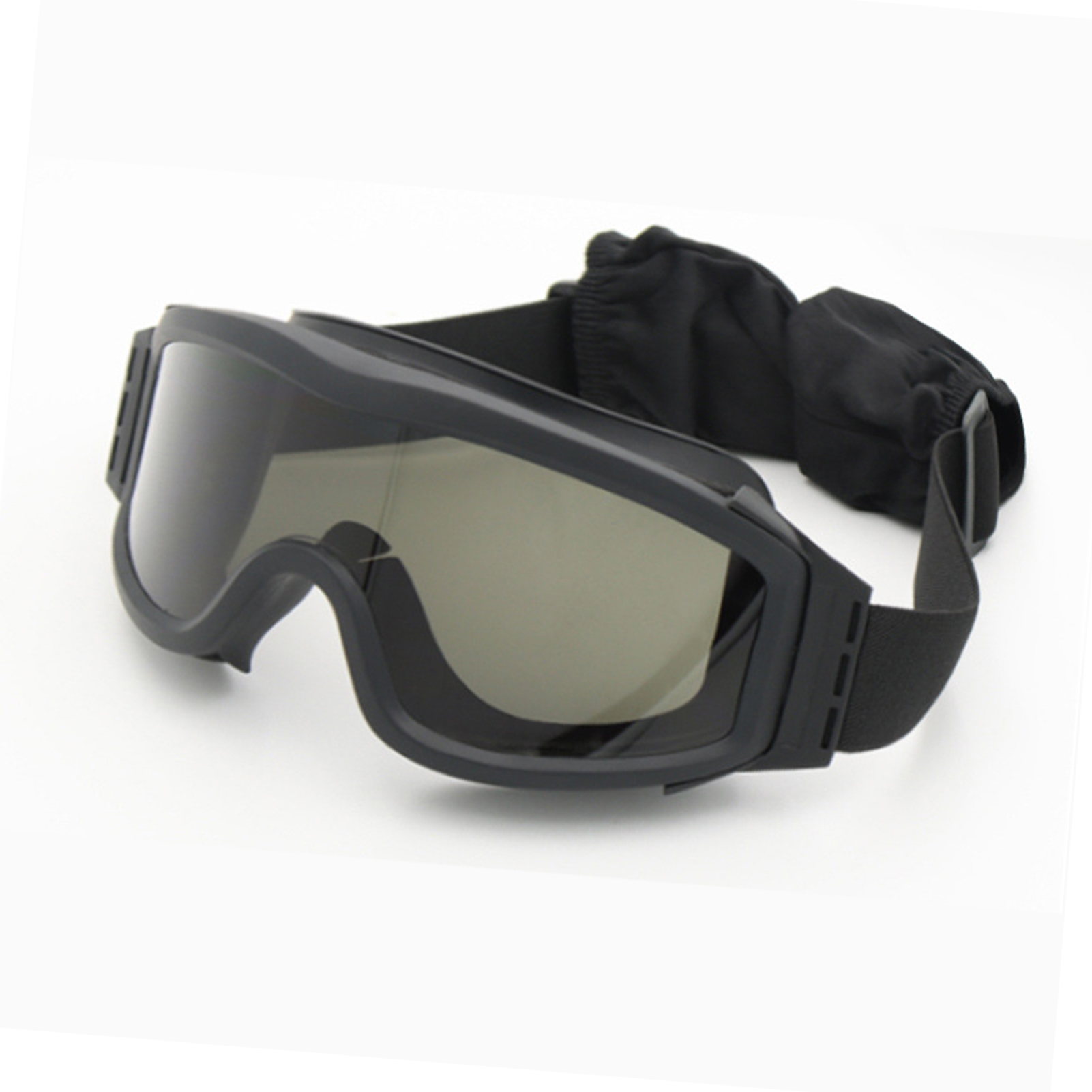 Multifunktionale Schutzbrille Mit Antibeschlagbeschichtung Für Training Und Schutz, Schwarz