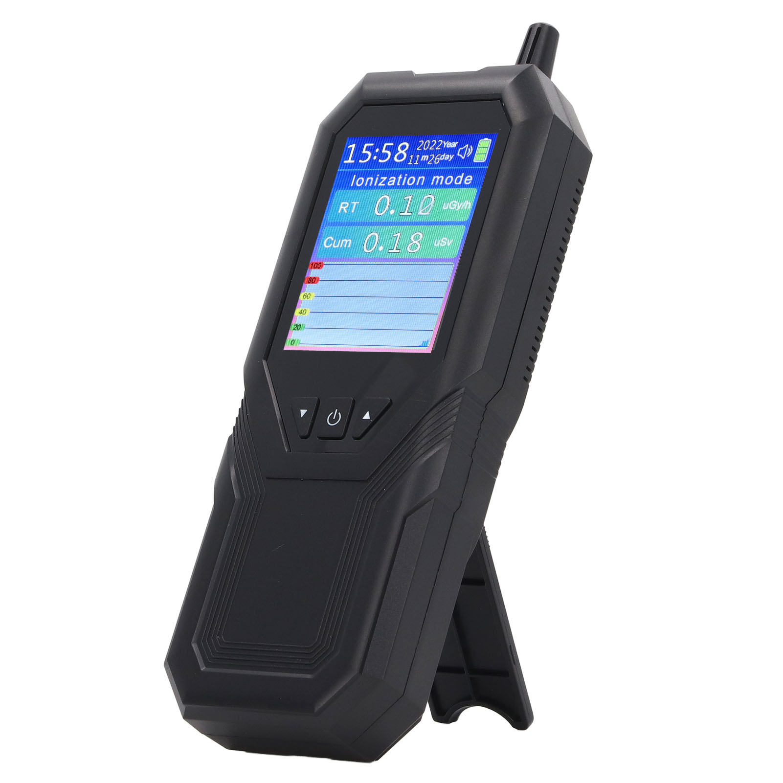 Strahlungsdetektor, Empfindliches Professionelles Dosimeter, Geigerzähler Mit Optischem Und Akustischem Alarm