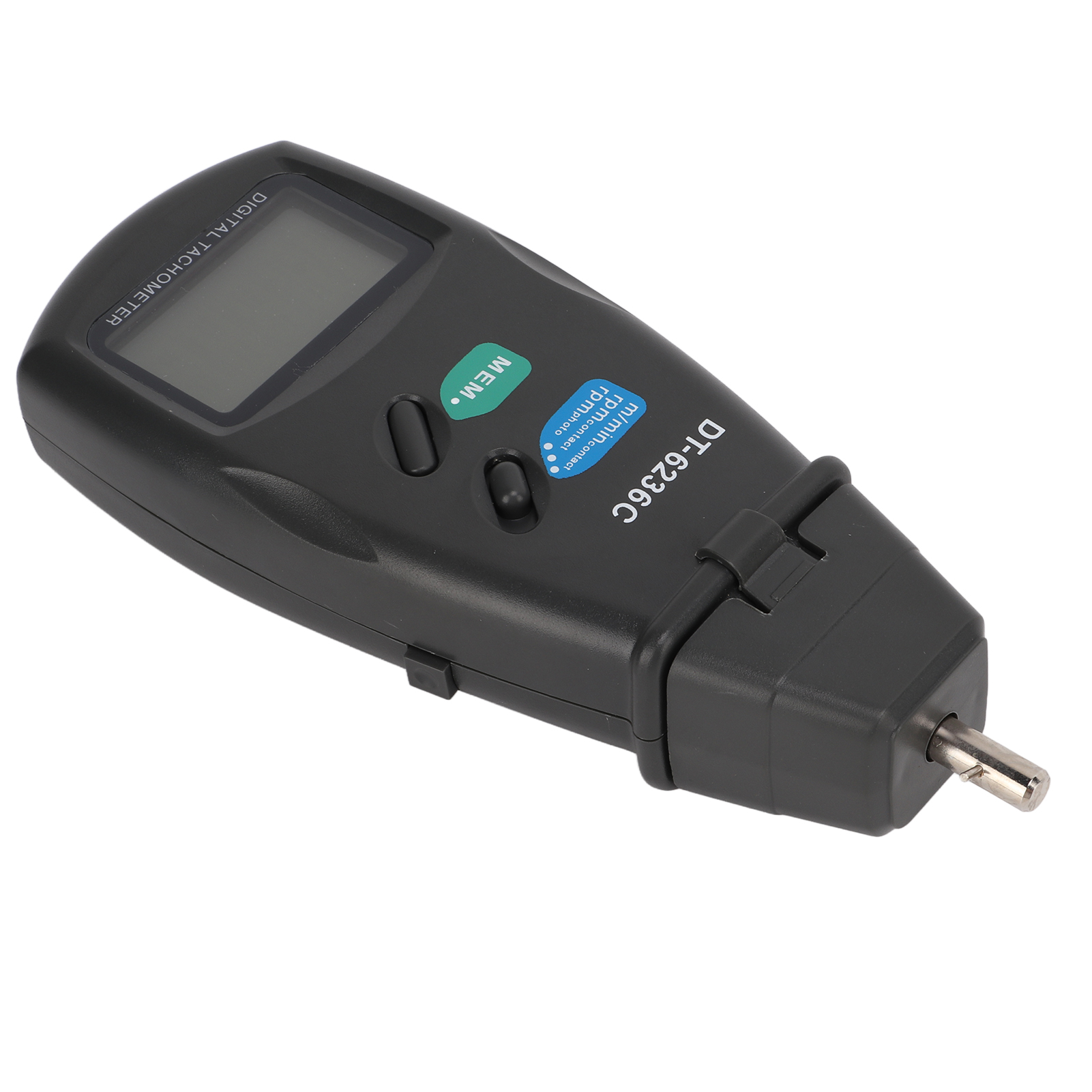 Digitaler Drehzahlmesser 2 In 1: Optoelektronischer Kontakt- Und Kontaktloser Drehzahlmesser Für Motorradräder Und Die Automobilindustrie