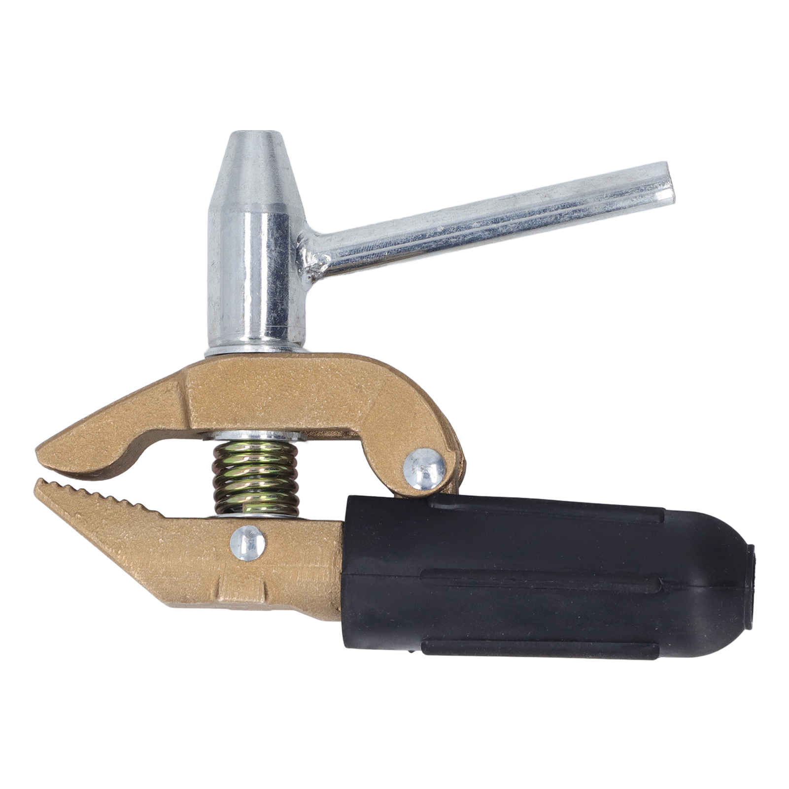 800-a-erdungs-schweißerzklemme Aus Messing Mit Gummimanschette, Praktische Und Robuste Schweißerzklemme, 32 Mm