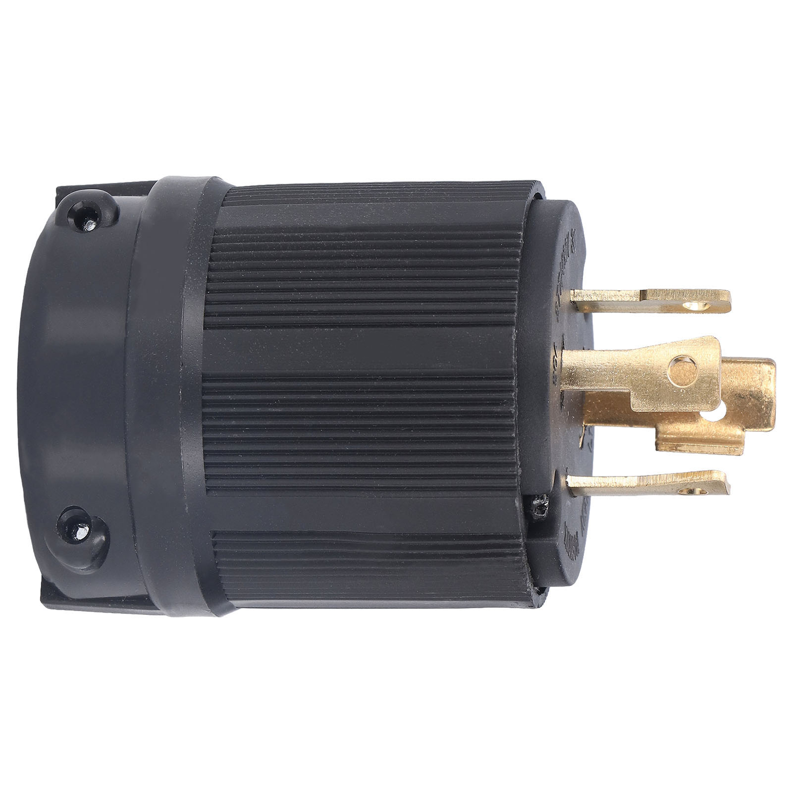 Verriegelbarer Stecker Pa66, Kunststoff/messing, 4-polig, Generatorstecker Für Trockner, 30 A, 277–480 V