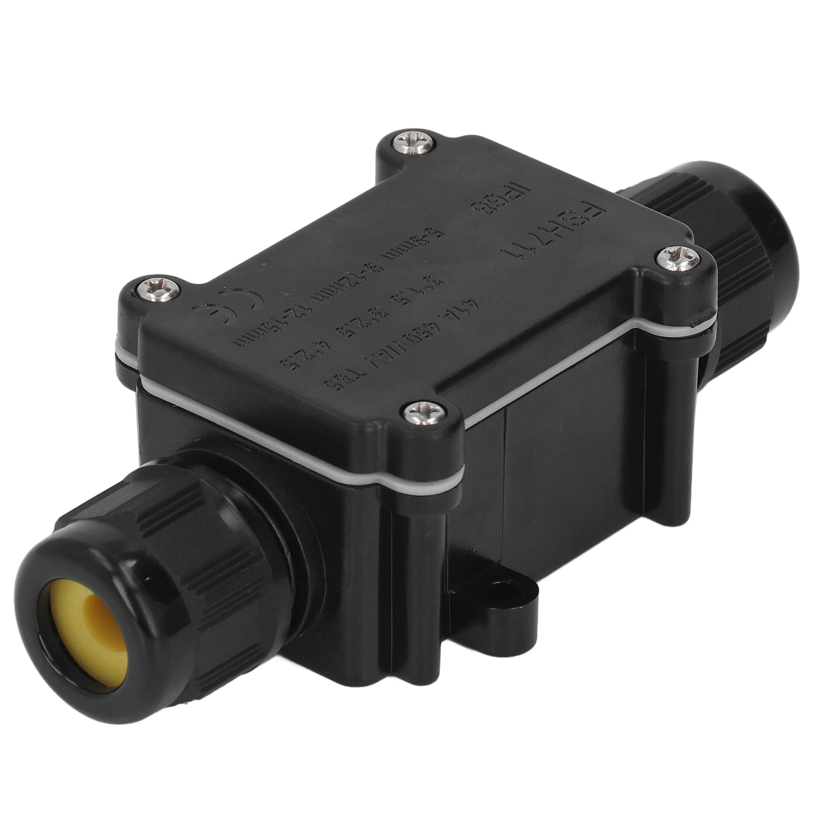 Anschlussdose Ip68 Wasserdicht, 3-wege-außensteckverbinder Für 5 Bis 9 Mm², 9 Bis 12 Mm² Und 12 Bis 15 Mm² Kabel
