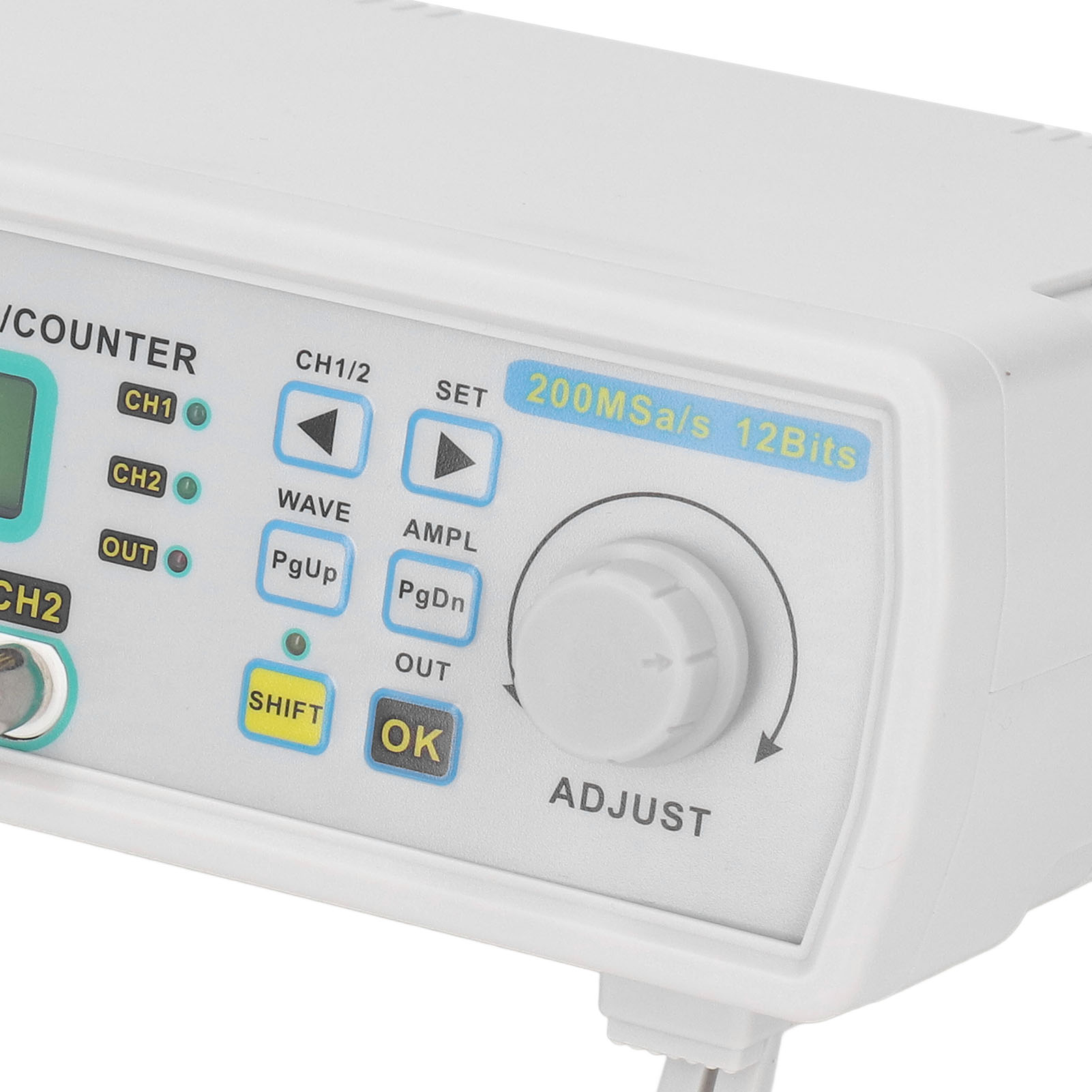 Dds-signalgenerator Mit Arbiträrsignalfunktion Und Frequenzmesser, 2 Kanäle, Dc 5 V, Mhs5200a, 25 Mhz, 100–240 V, Eu-stecker