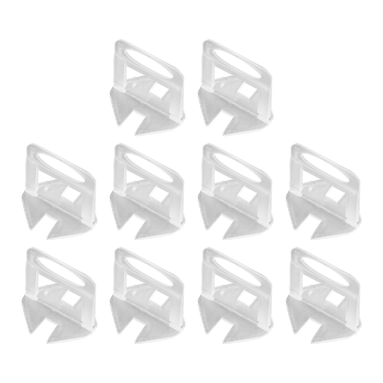 300-teiliges Fliesenverlege-set Mit Abstandshaltern Für Wand- Und Bodenverlegung, 2,0 Mm Transparente Basis