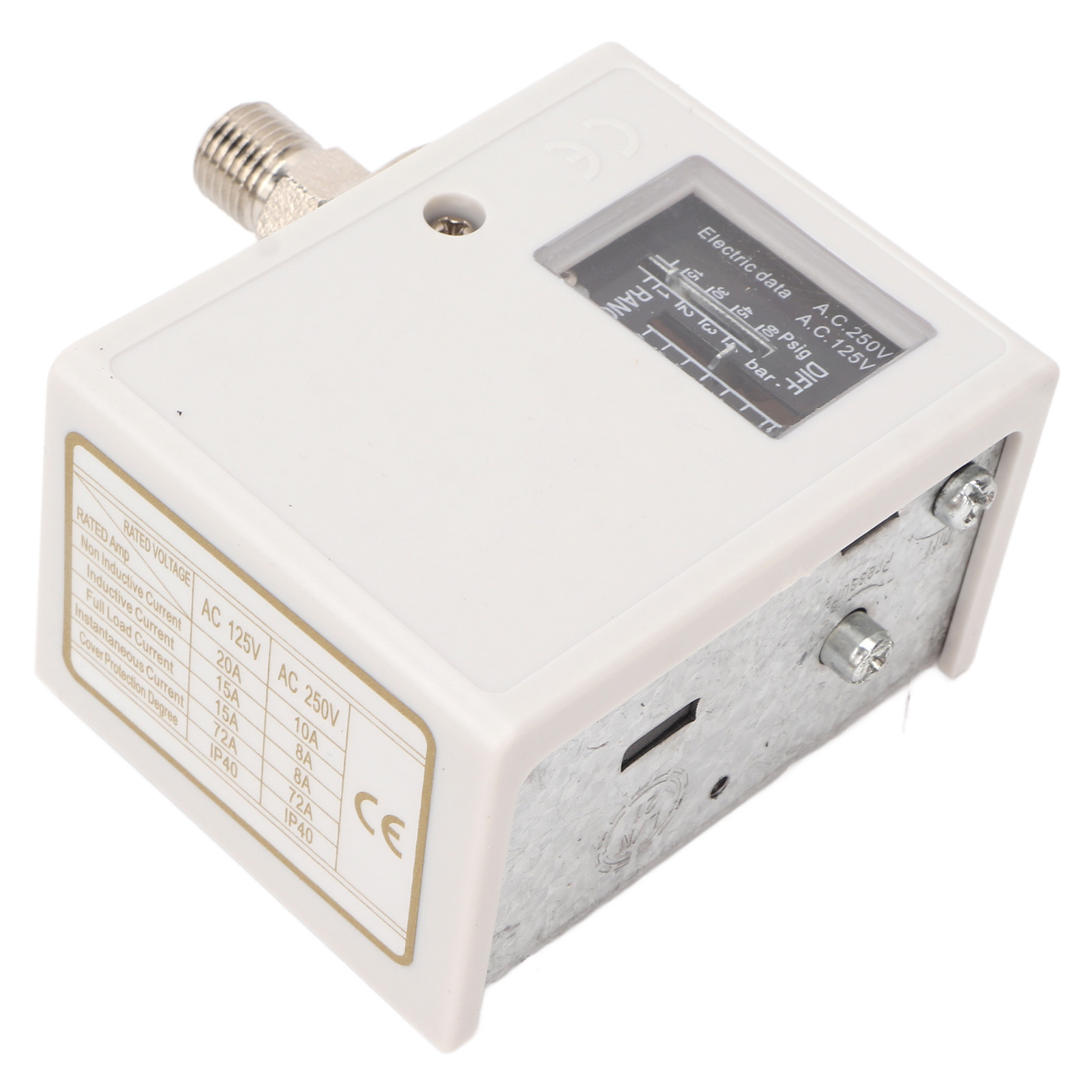 Luftdruckschalter Für Kompressor, Kessel, Trockner, Steuerung, Hochleistungsausführung, 6 Kg, Ac 125 V/250 V, G1/4