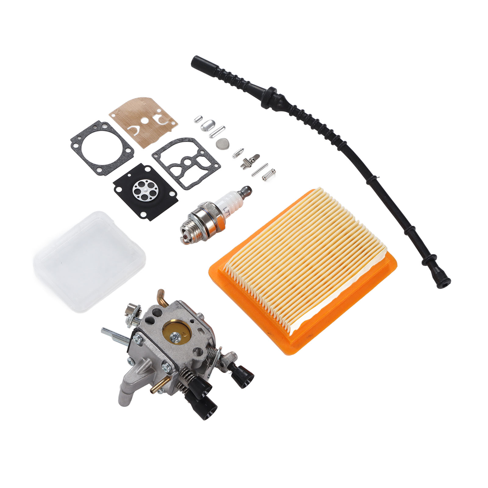 Trimmer-vergaser-set, Zündkerze, Luftfilter, Kraftstoffleitung, Dichtung, Zubehör, Unkrautvernichter-vergaser-kit Für Stihl Fs120