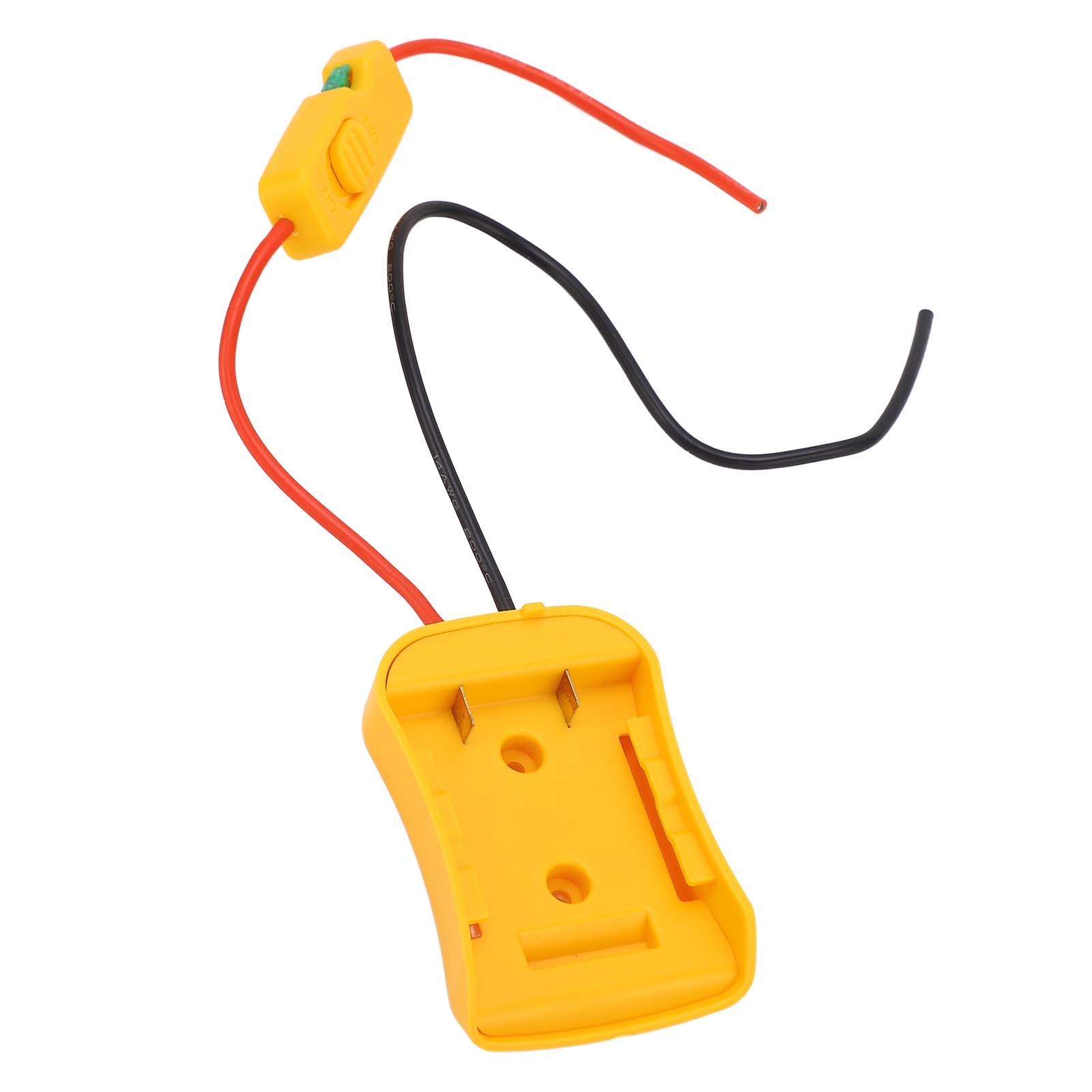 Sicherer Batterieadapter 20v Batterieadapter Umrüstwerkzeug Mit 30a Sicherung 14 Gauge Kabel