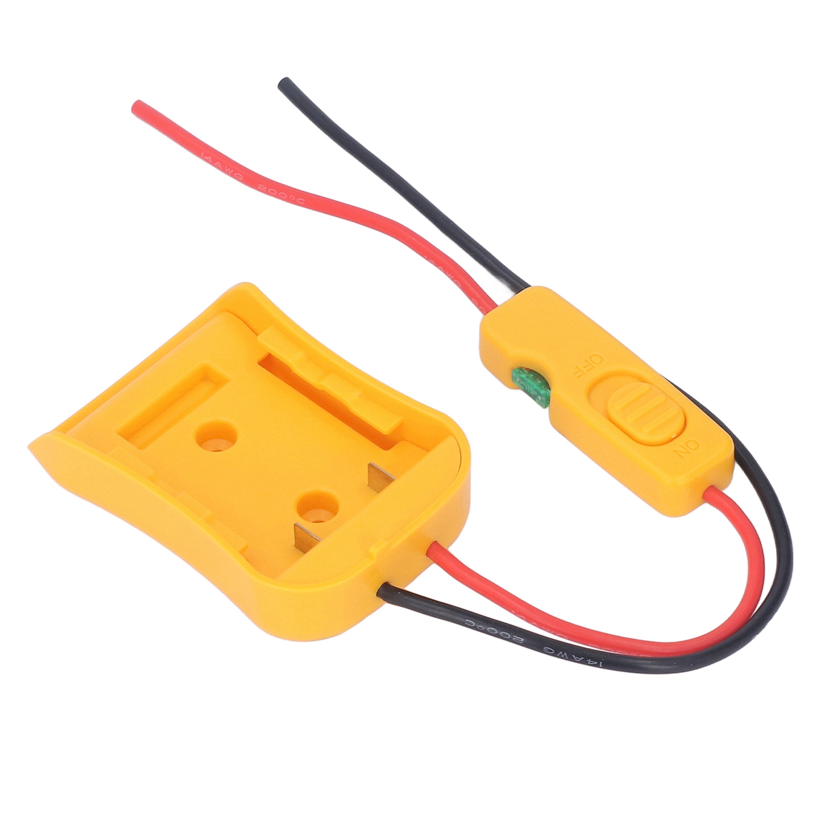 Akkuadapter Mit Integriertem Abs-gehäuse, Gratfreier Adapter Für Elektrowerkzeug-akkus Dcb204 (18 V/20 V)