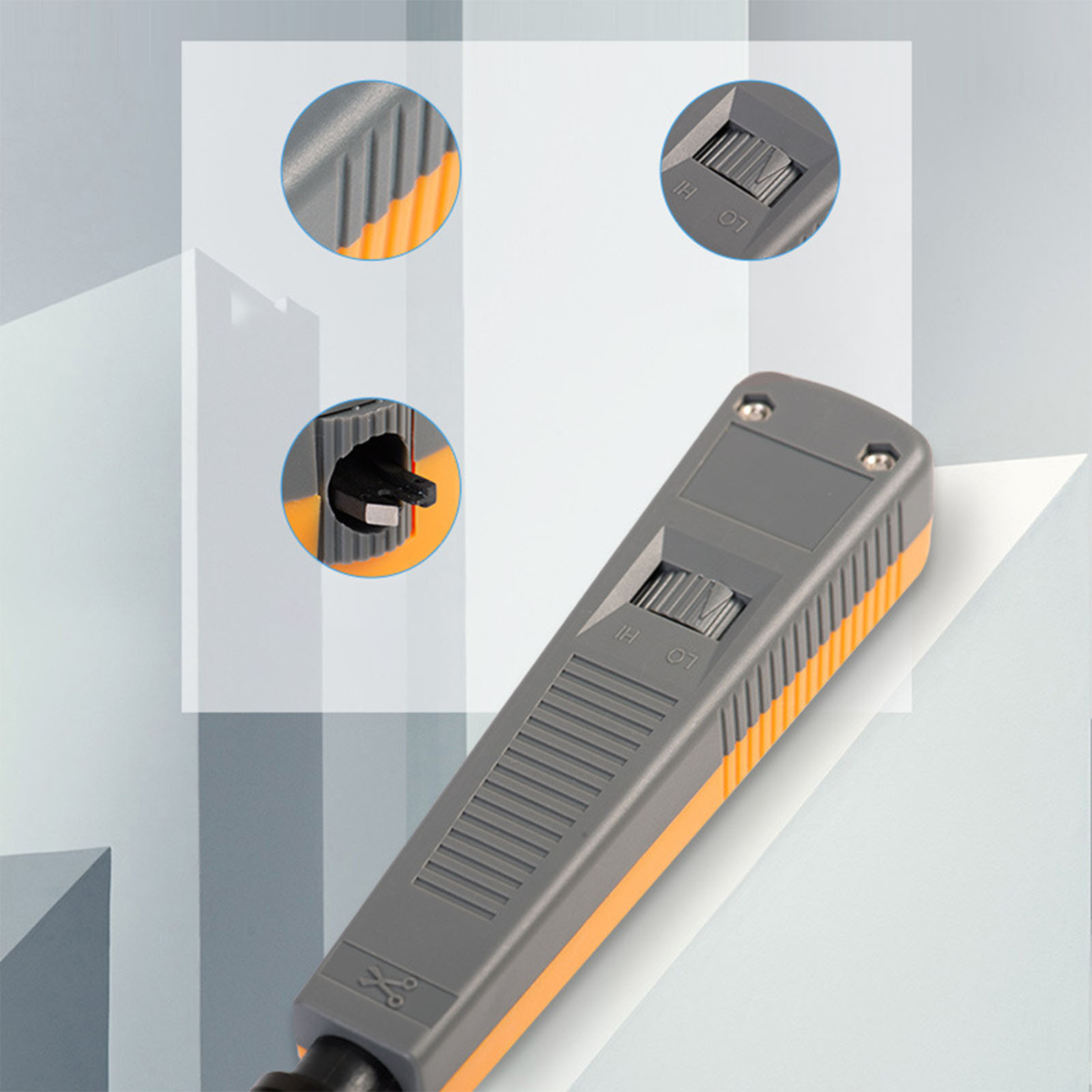 Auflegewerkzeug Impact Professional Für Cat5- Und Cat6-netzwerkkabelreparaturen