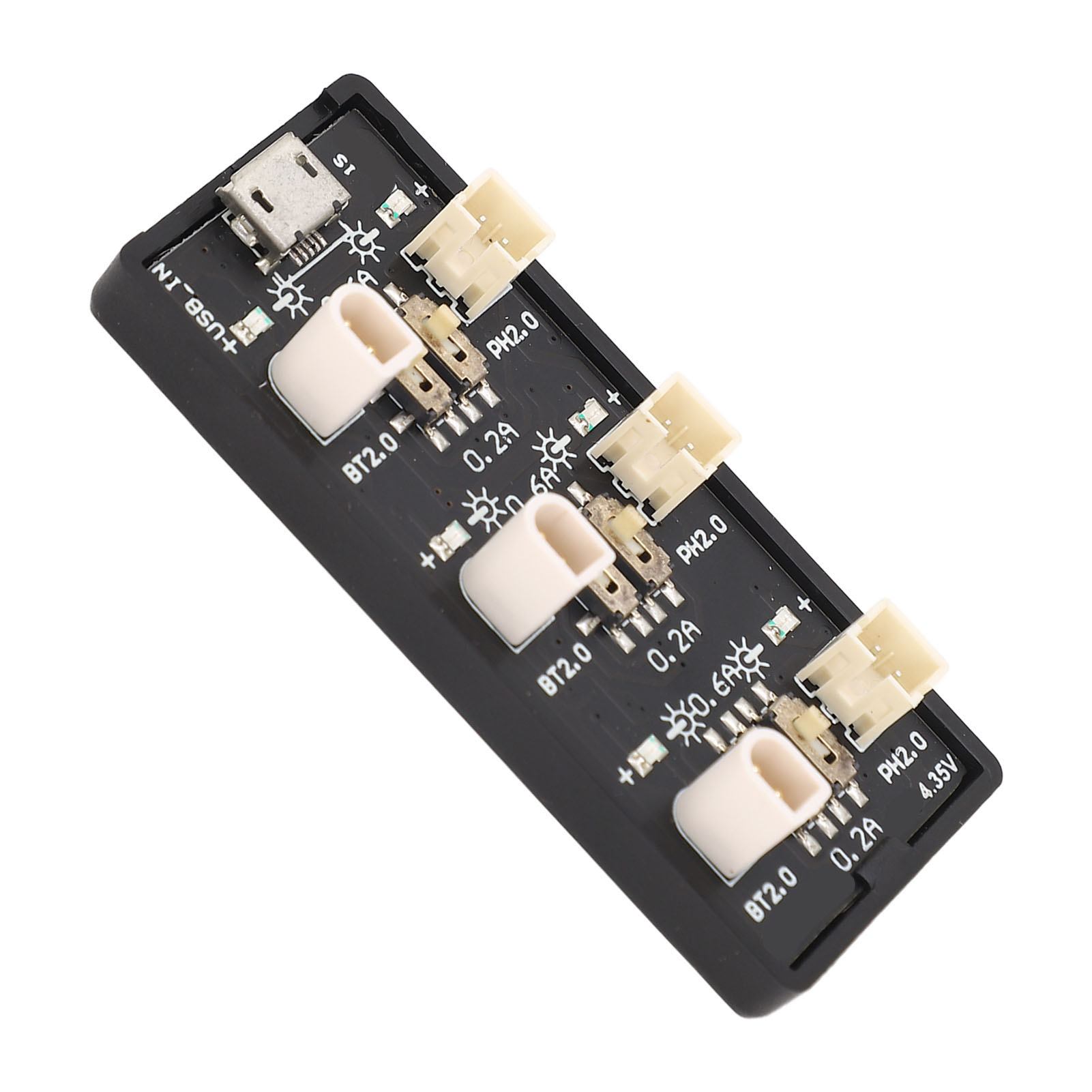 Usb-ladegerät Für 3,8 V/4,35 V Lithium-akkus Mit Standard-stromschnittstelle Und 6 Kanälen (usb-ladeplatine)