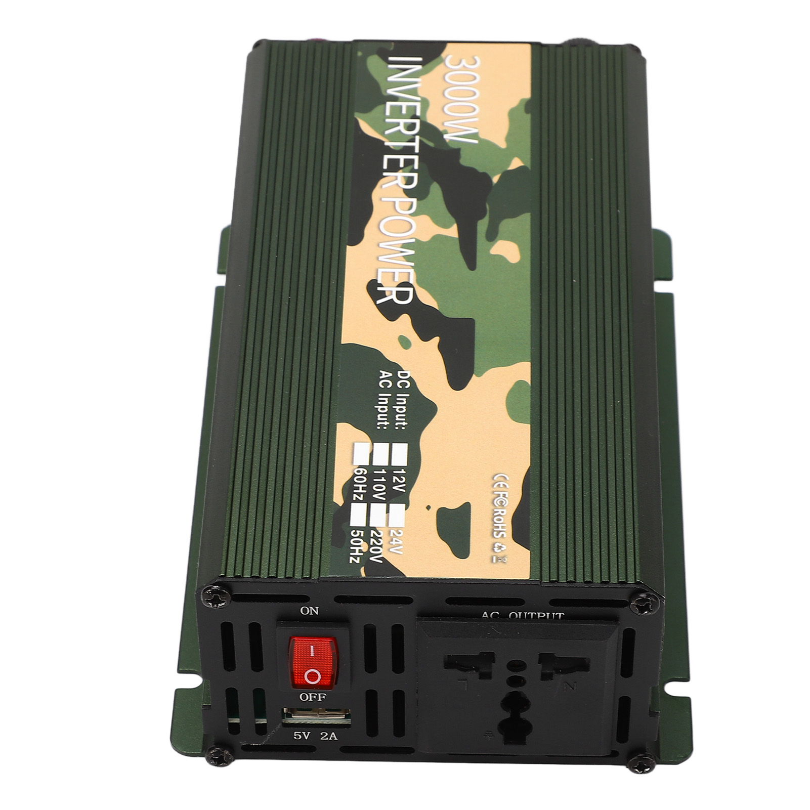 Kfz-wechselrichter 3000w Dc Auf Ac Sinuswellen-solarwandler Mit Usb-anschluss 110v 60hz