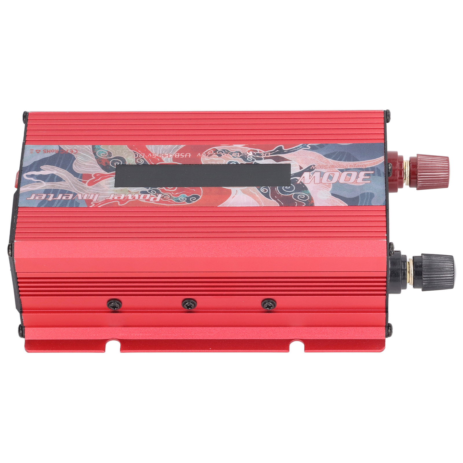 Kfz-wechselrichter 300 W Dc Auf Ac 220 V Sinus-solarwandler 2,0 A Usb Lcd-display Zum Laden Rot Dc 12 V