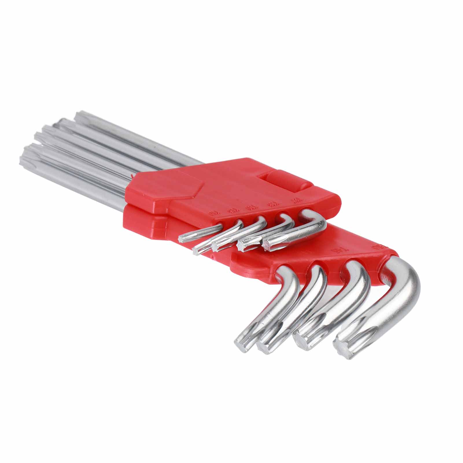 9-teiliges Sechskantschlüssel-set Mit Sternschlüssel, Crv-langarm-metallschlüsseln Und Werkzeugset Für Wartungs- Und Reparaturarbeiten