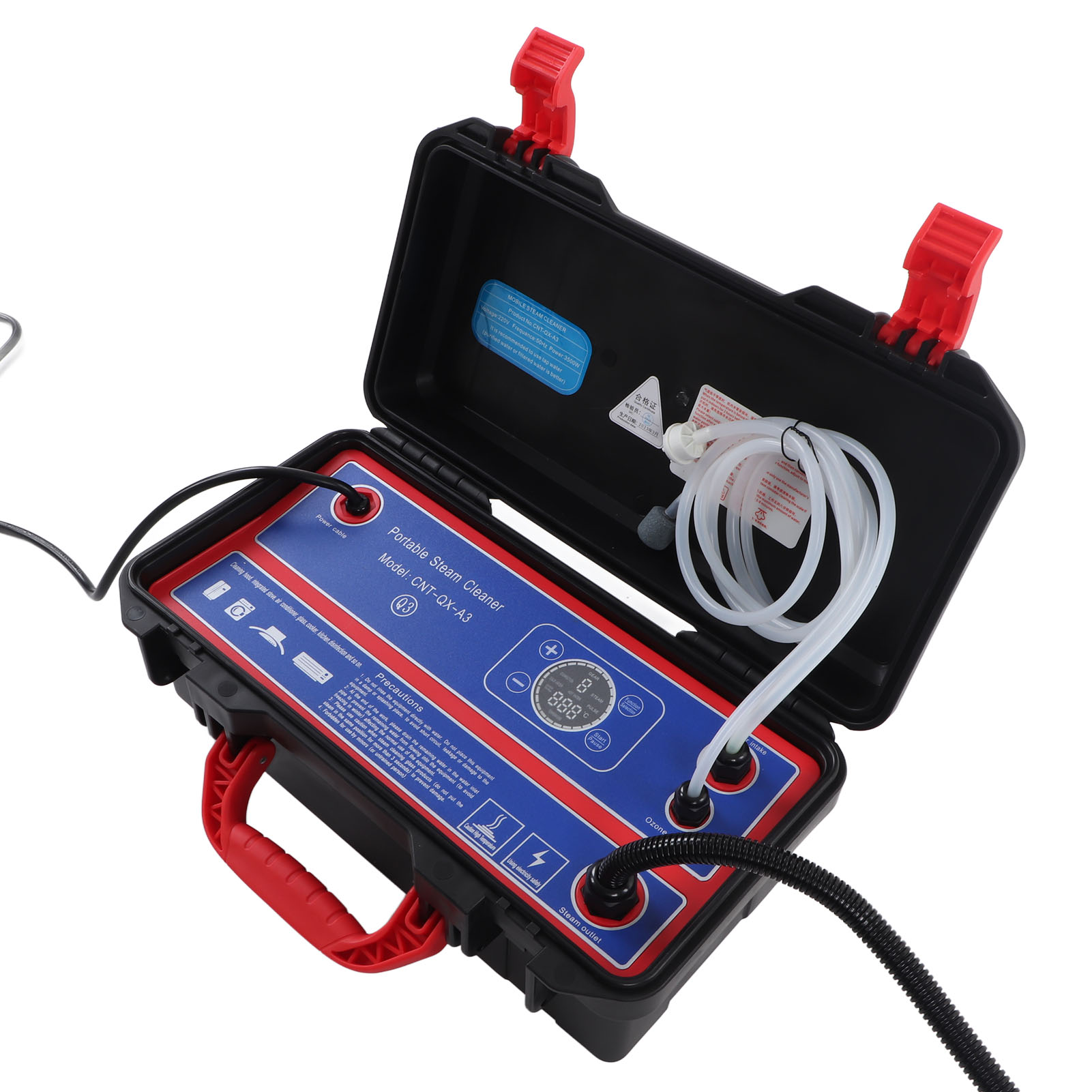 Hochdruck-dampfreiniger, Handgeführt, Gewerbliches Hochtemperatur-reinigungsgerät Für Auto Und Küche, 3500 W, Eu-stecker 220 V
