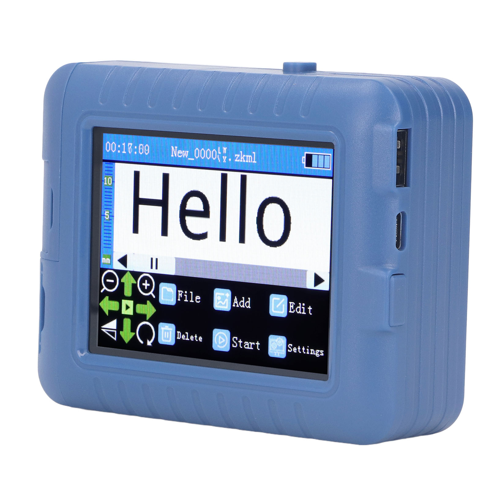 3,5-zoll-farbdisplay, Mobiler Tintenstrahldrucker, Mehrsprachig, 12,7-mm-handdrucker-set Mit Tintenpatrone Für Datumscode