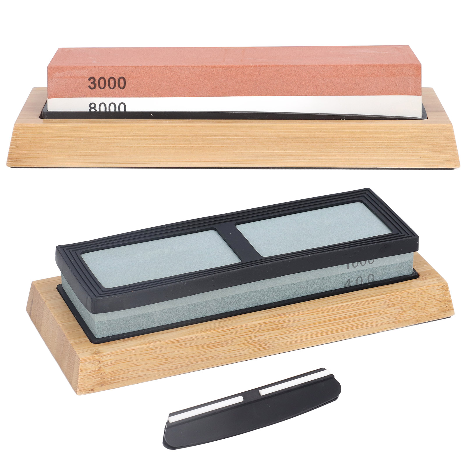 14-teiliges Schleifstein-set (körnung 400/1000, 3000/8000) – Professionelles Messerschleifstein-set