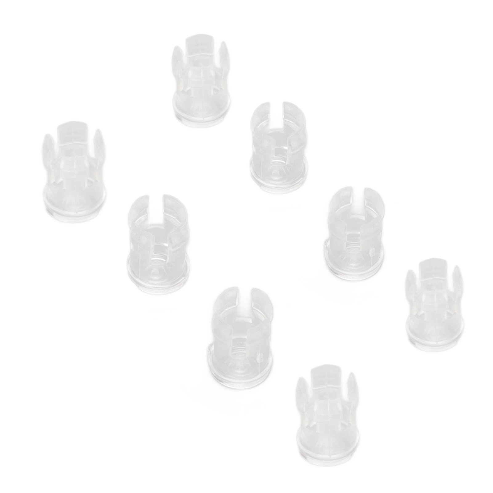 100 Stück Led-leuchtdioden-schutzkappen, Transparent, 3 Mm