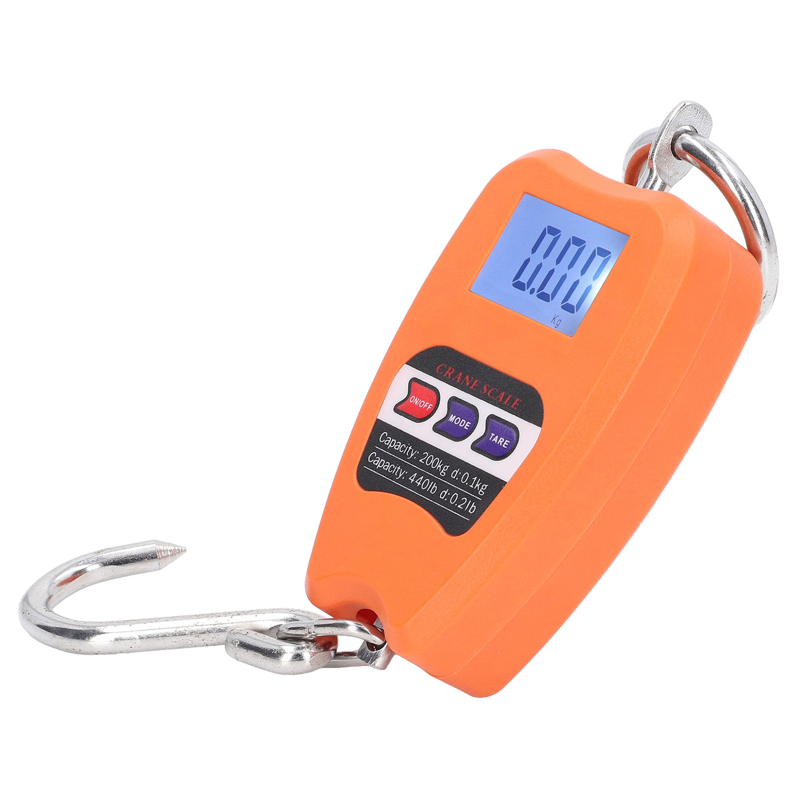 Digitale Hängewaage, Tragbar, Bis 200 Kg Tragkraft, Präzise, Multifunktionale Mini-hängewaage Mit Lcd-bildschirm
