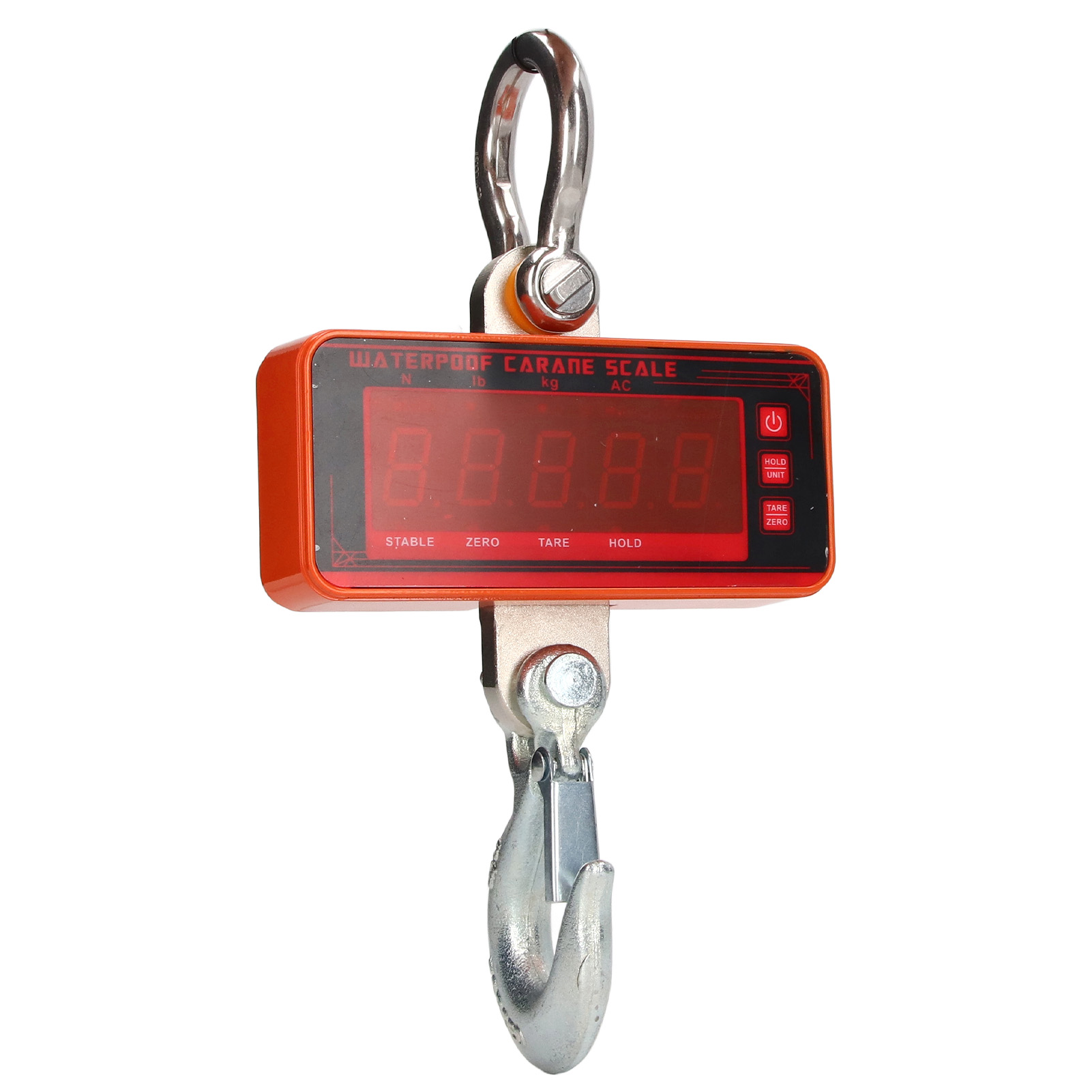 Hängewaage 1500 Kg / 3000 Lb, Wasserdicht, Led-anzeige, Multifunktional, Präzise Digitale Hängewaage, Eu-stecker 100–240 V