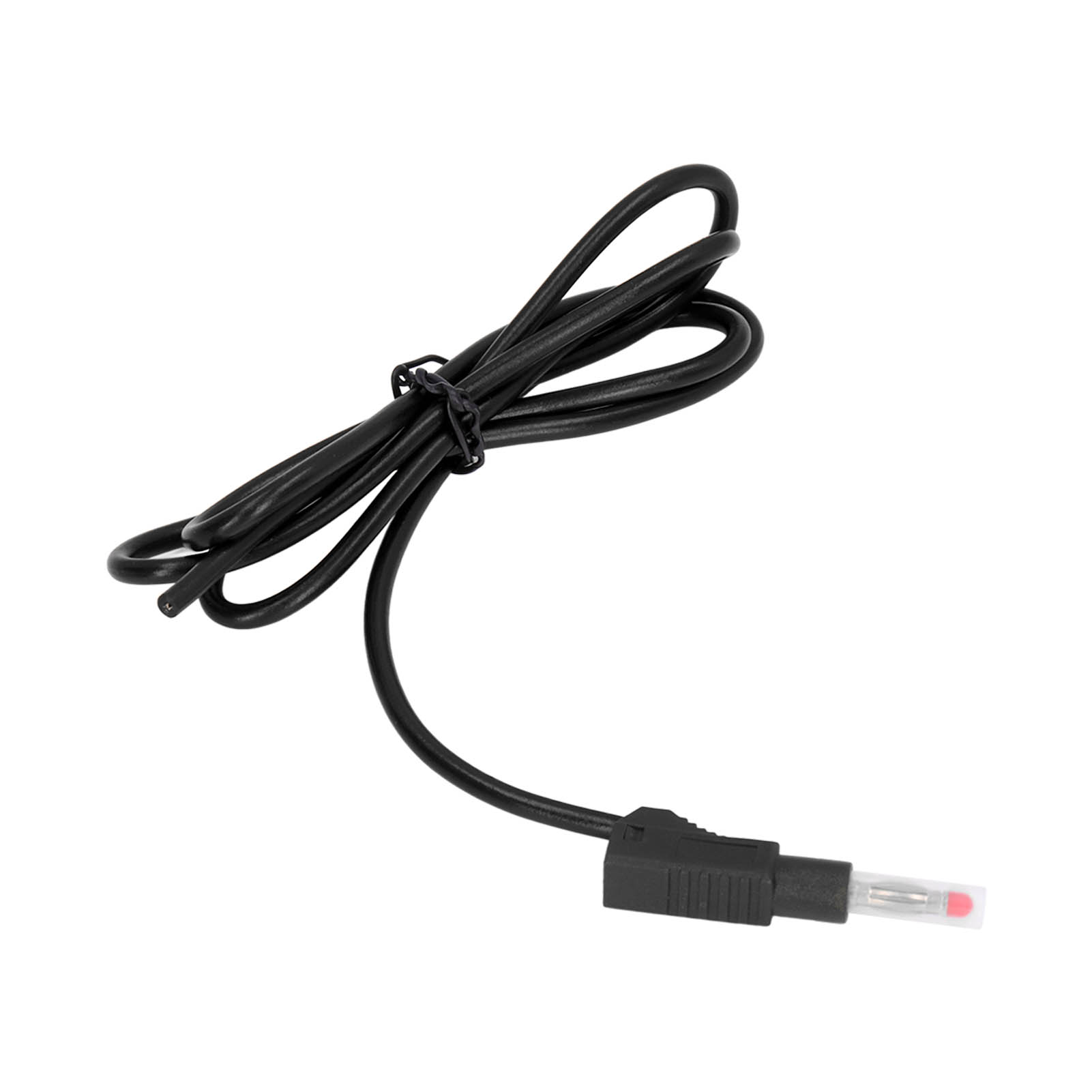 Bananenstecker-prüfleitung 4 Mm, Messingteile, Pe-gehäuse, 32 A, 1000 V, Set Für Elektrische Prüfungen, Schwarz