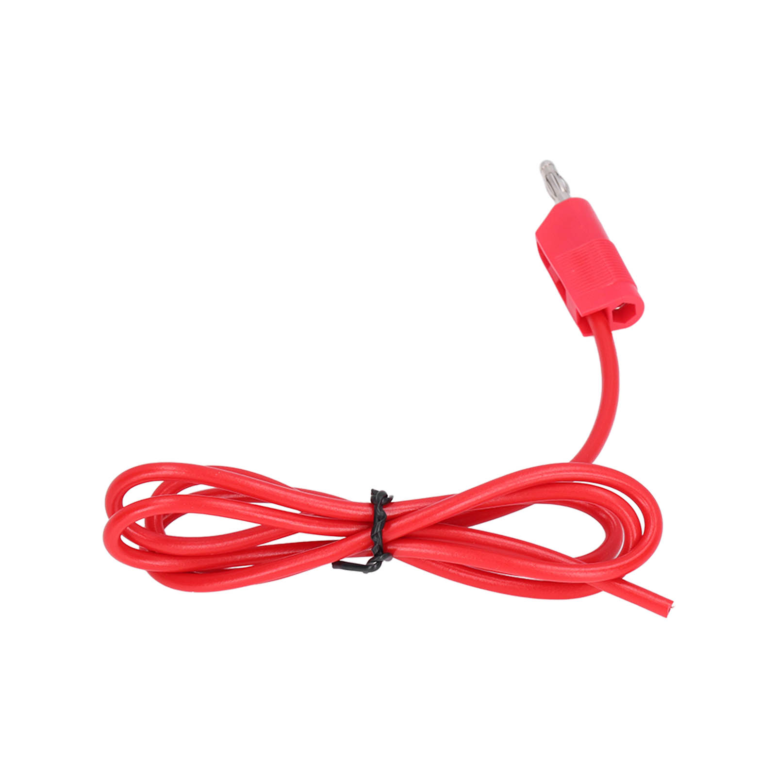 Bananenstecker-prüfleitung 4 Mm Stecker Auf Stecker Messing Pe 32 A 1000 V Set Für Elektrische Prüfungen Rot