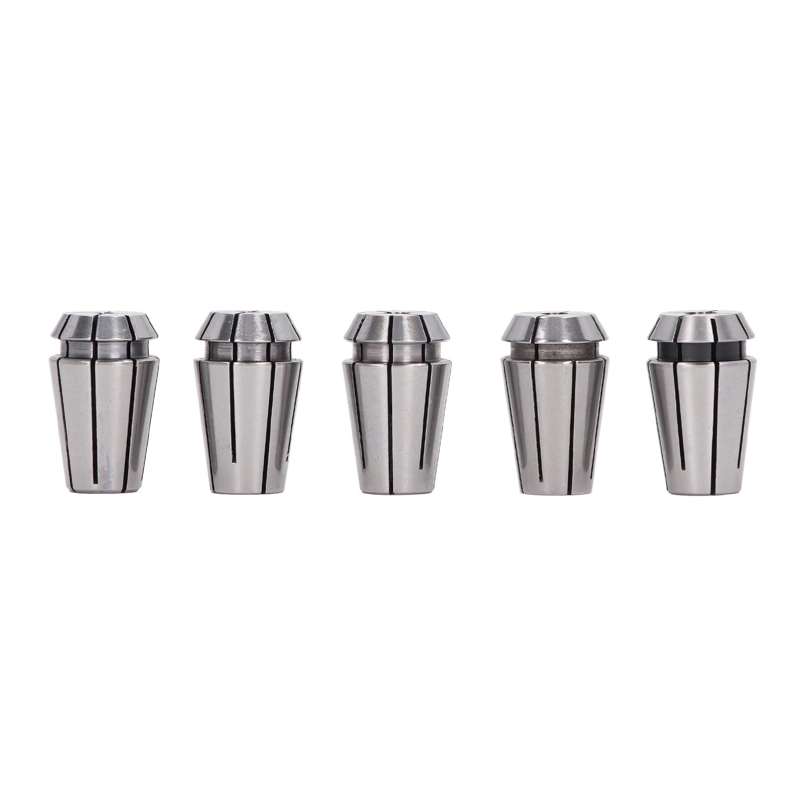 5-teiliges Cnc-gravur-spannzangenfutter Mit Aufbewahrungsbehälter, Federstahl-fräs- Und Drehmaschinen-gewindeschneid-spannzangenset