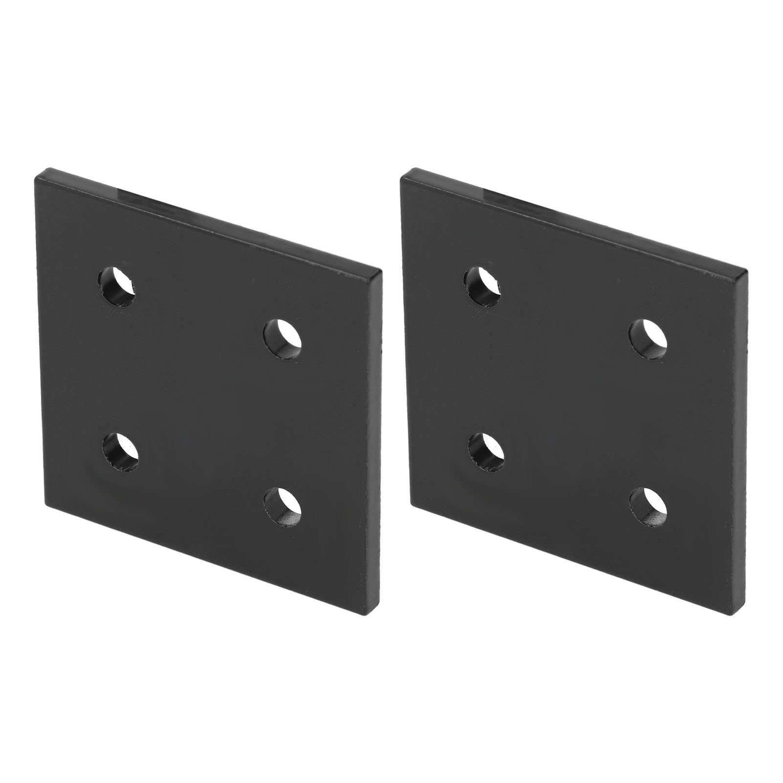 2 Stück Eckverbinder Für Aluminiumprofile, Rechteckig, 4 Löcher, 8080