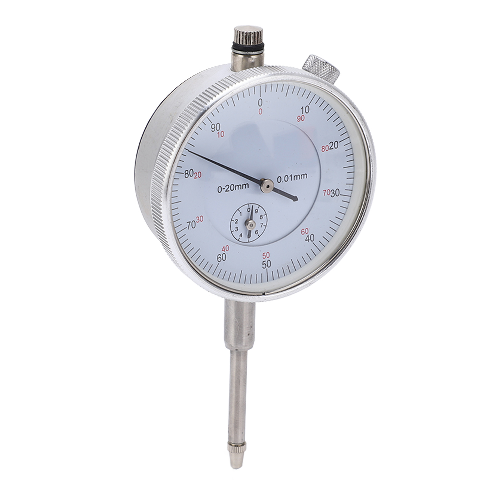 Mechanische Messuhr Mit Hoher Genauigkeit, Zeigermessuhr Für Instrumentenmessungen 0-20 Mm