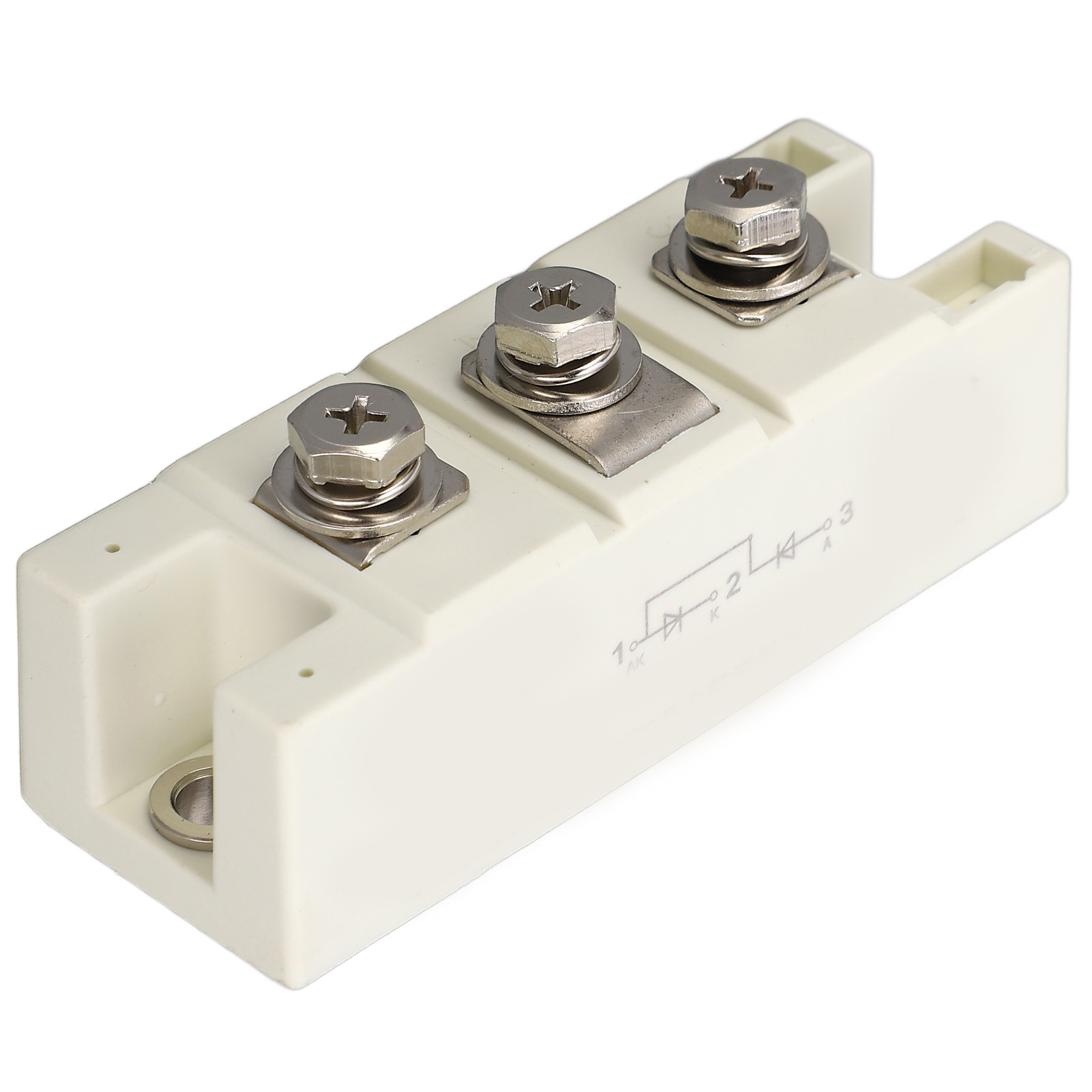 Gleichrichtermodul 162a Diodenbrückengleichrichter 3-polig Leistungshalbleitermodul 1600v