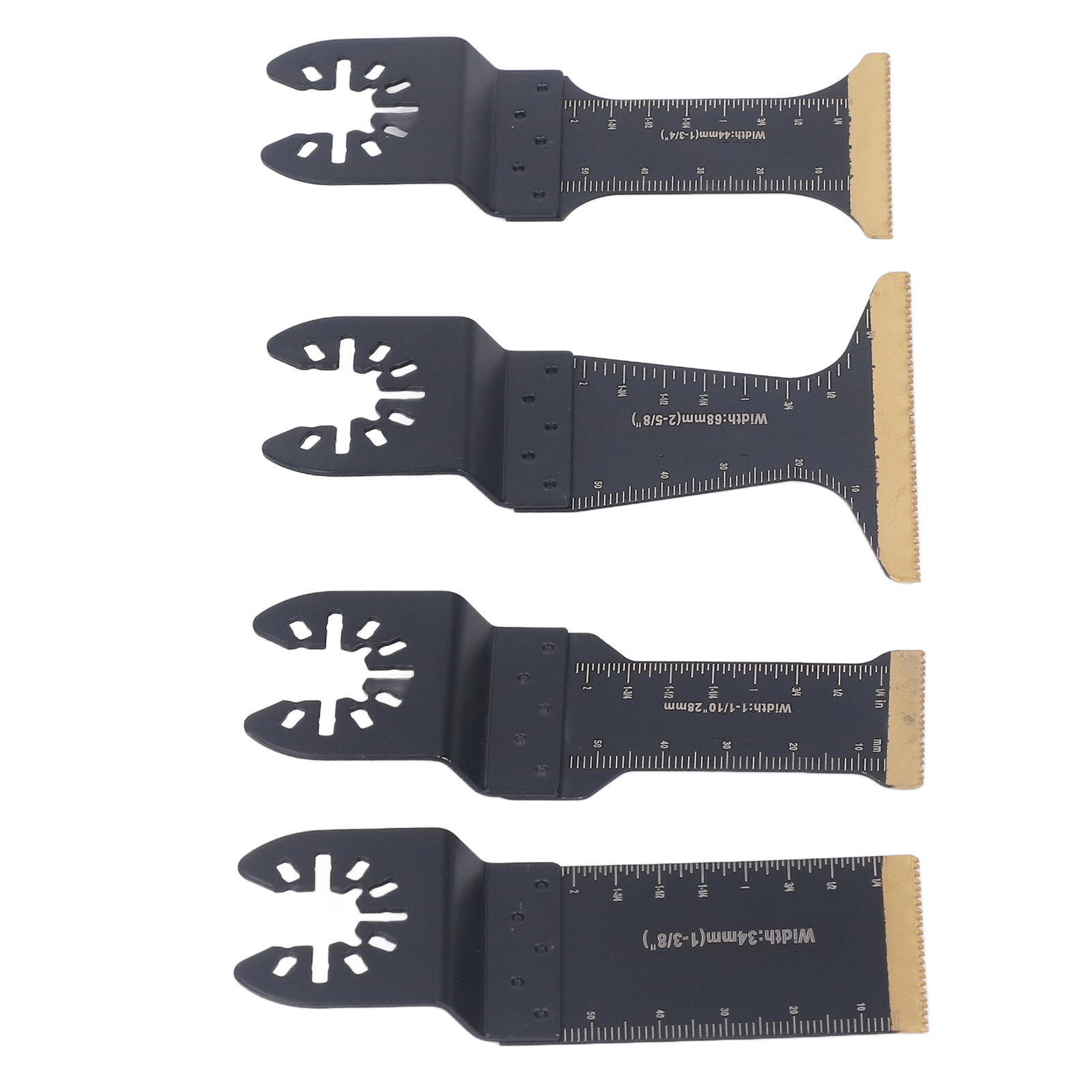 6-teiliges Set Mit Oszillierenden Sägeblättern, Universellem Schnellwechsel-werkzeugzubehör Für Holz, Metall Und Kunststoff.