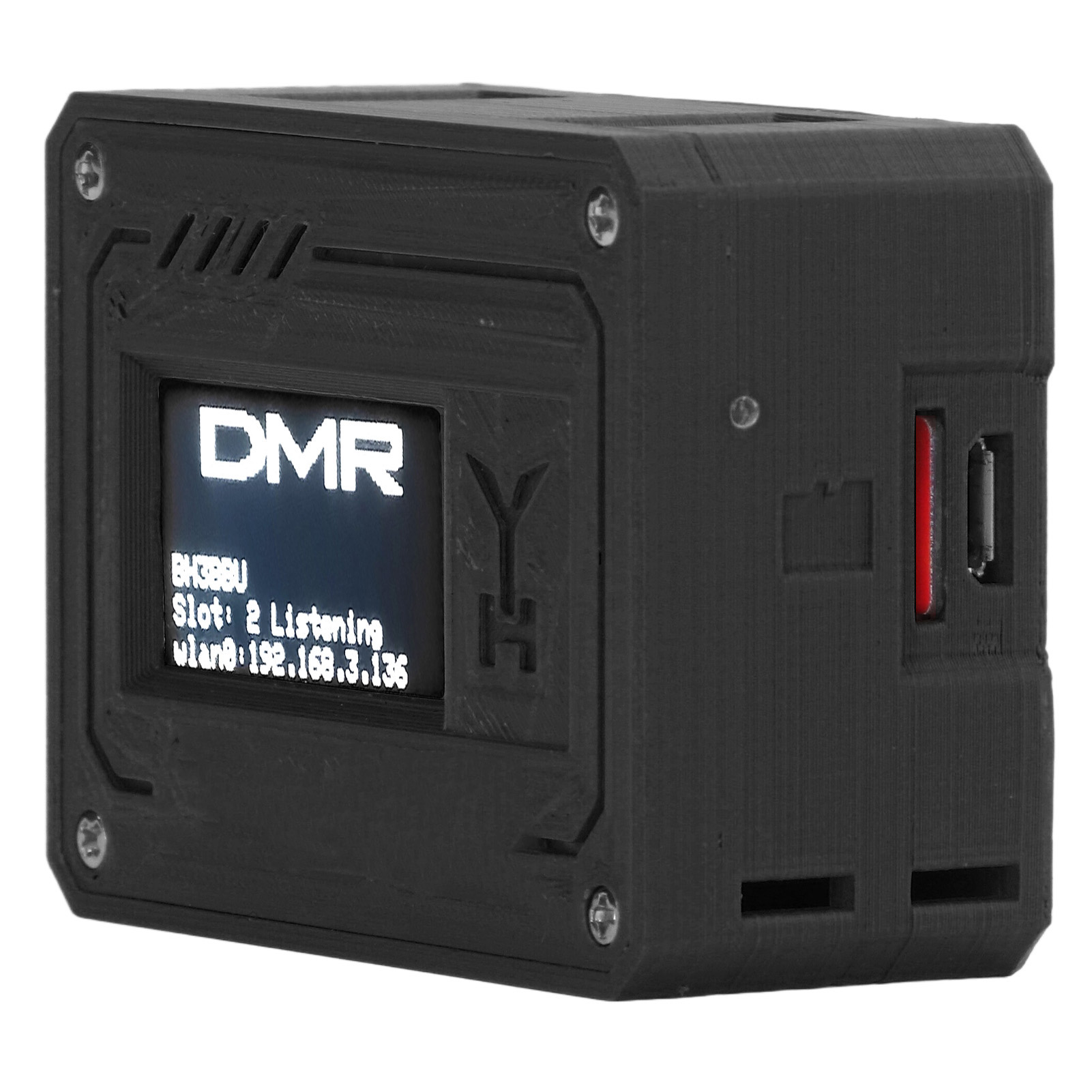 Hotspot-walkie-talkie-modem 1,3 Zoll Oled Hotspot Duplex Digital Walkie-talkie-modem Box Schwarz