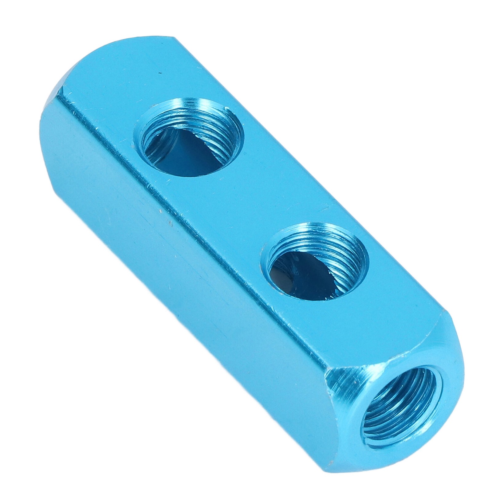 Pneumatischer Verteilerblock Aus Aluminium, Luftverteilerblöcke Für Automatisierungsanlagen Al-2