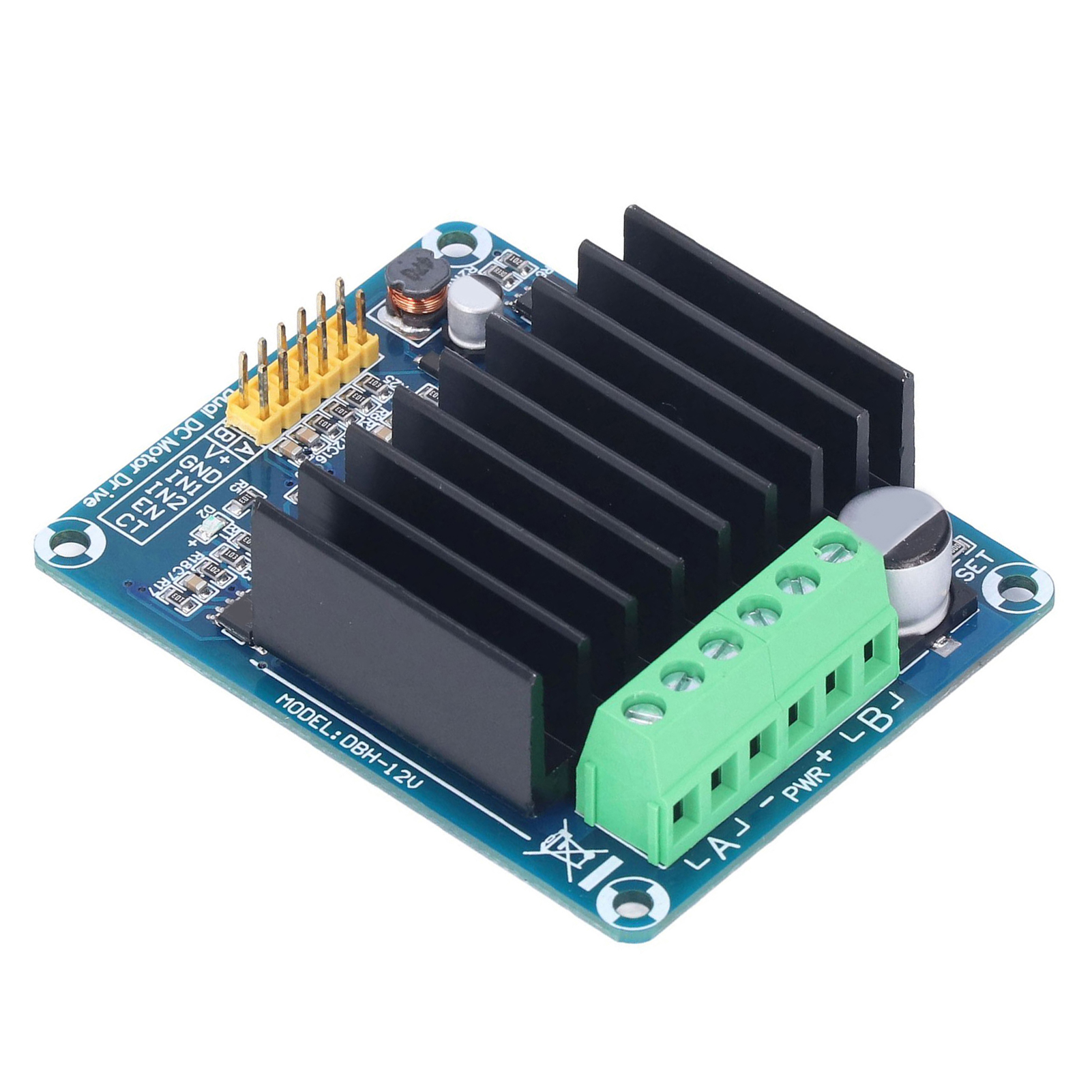 Dc5-15v 30a Motortreibermodul Zweikanal-h-brücken-dc-motortreibermodul Für Intelligente Automobilmotoren