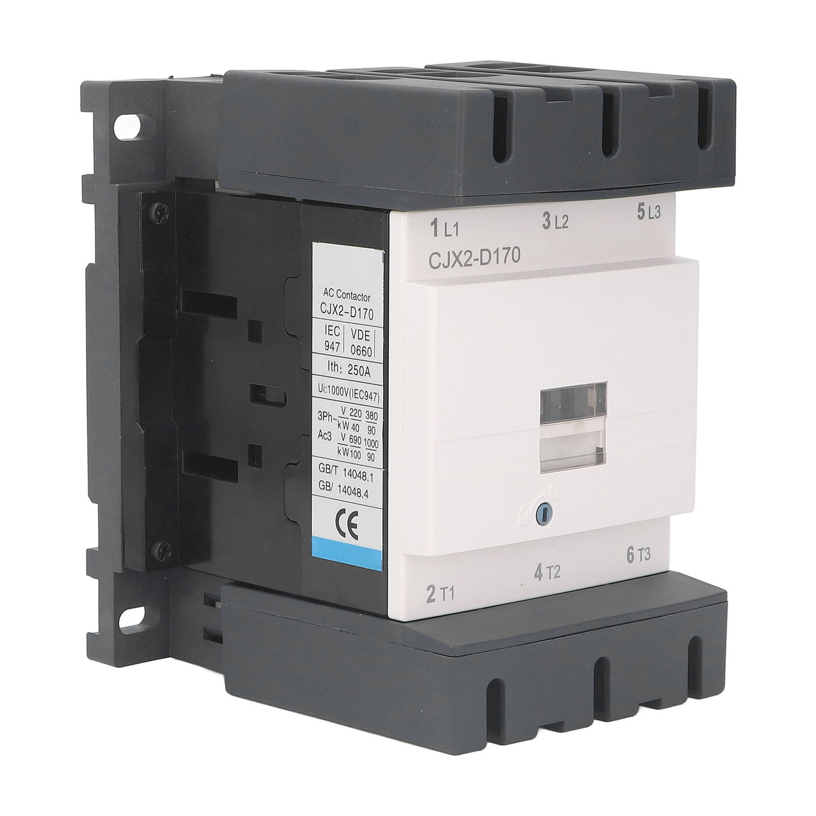 Drehstrom-universalschütz Für Industrielle Anwendungen, 170 A, 220 V, 50–60 Hz