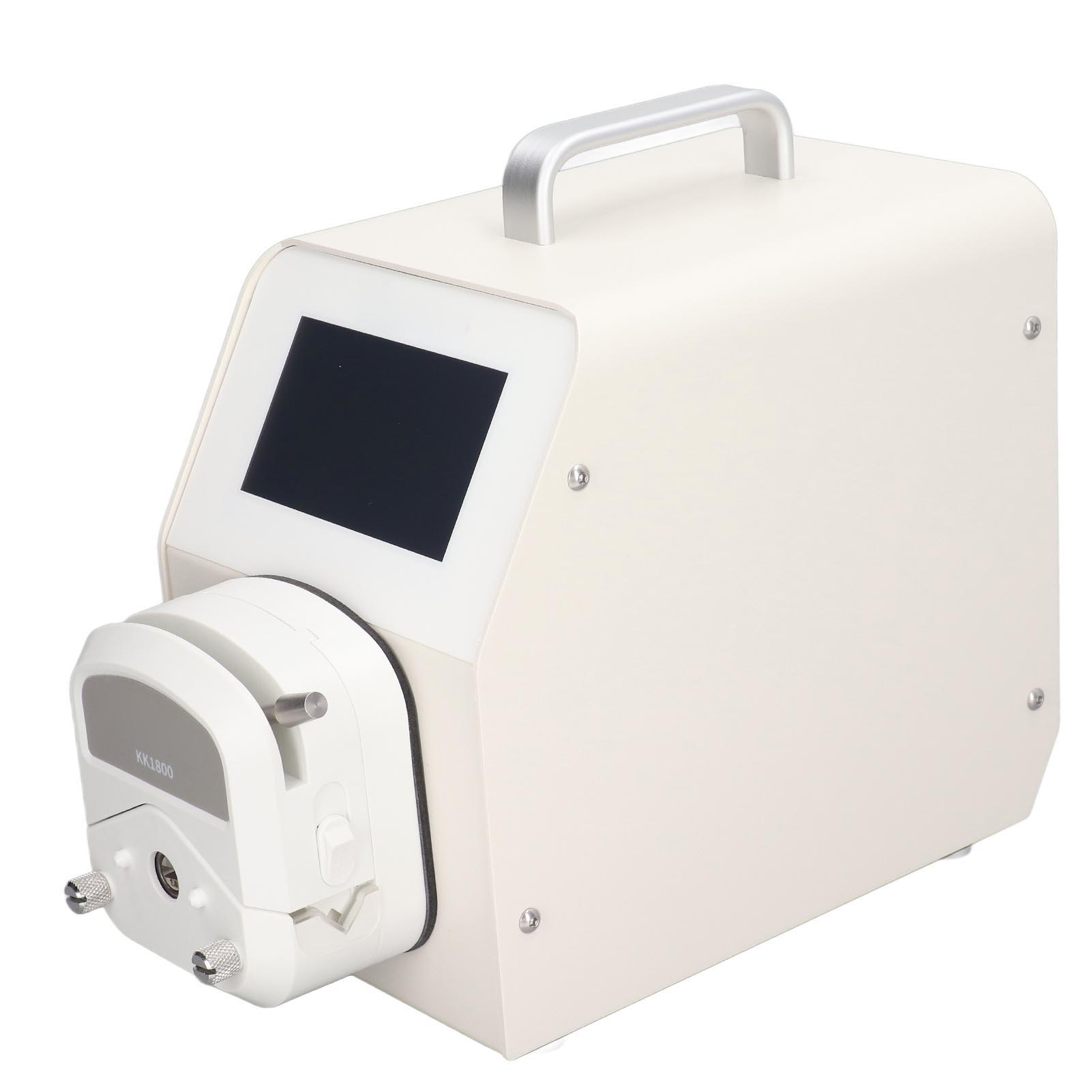 Uip Peristaltikpumpe Mit Wlan, Hoher Fördermenge, 3 Rotoren, Fußschalter, Touchscreen, Schrittmotor, Dosierpumpe, 100–240 V, Eu-stecker