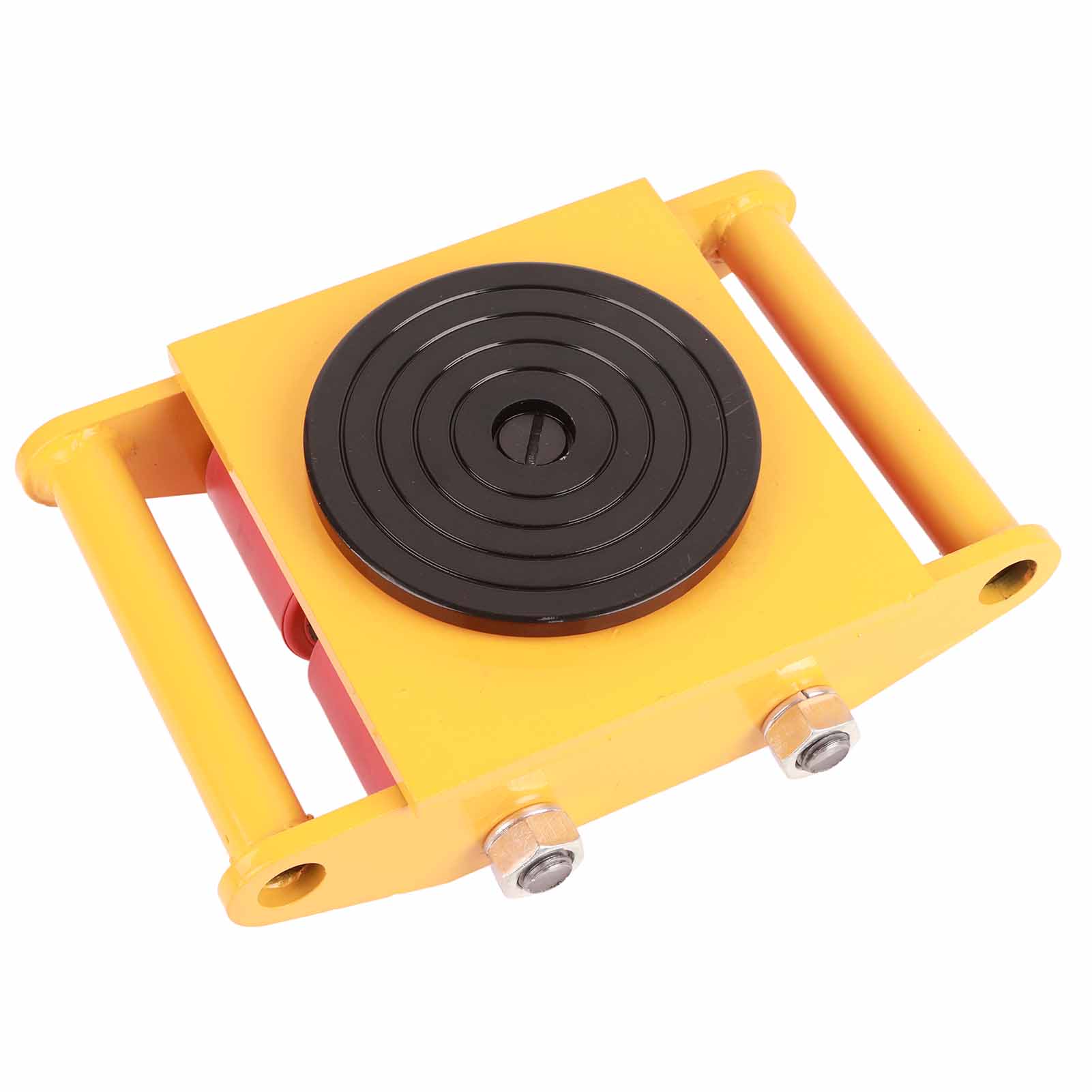 Schiebewagen, Sackkarre, Transportwagen, Gerade, Bewegliche Plattform, Geräuscharm, Gummiräder, 6t, 4 Räder