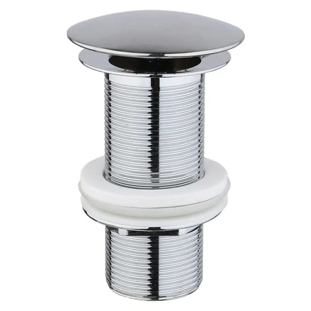 Sanpre Shaft-Ventil für Wasserablauf Chrom Glänzend 10 cm 1 1/4 Zoll