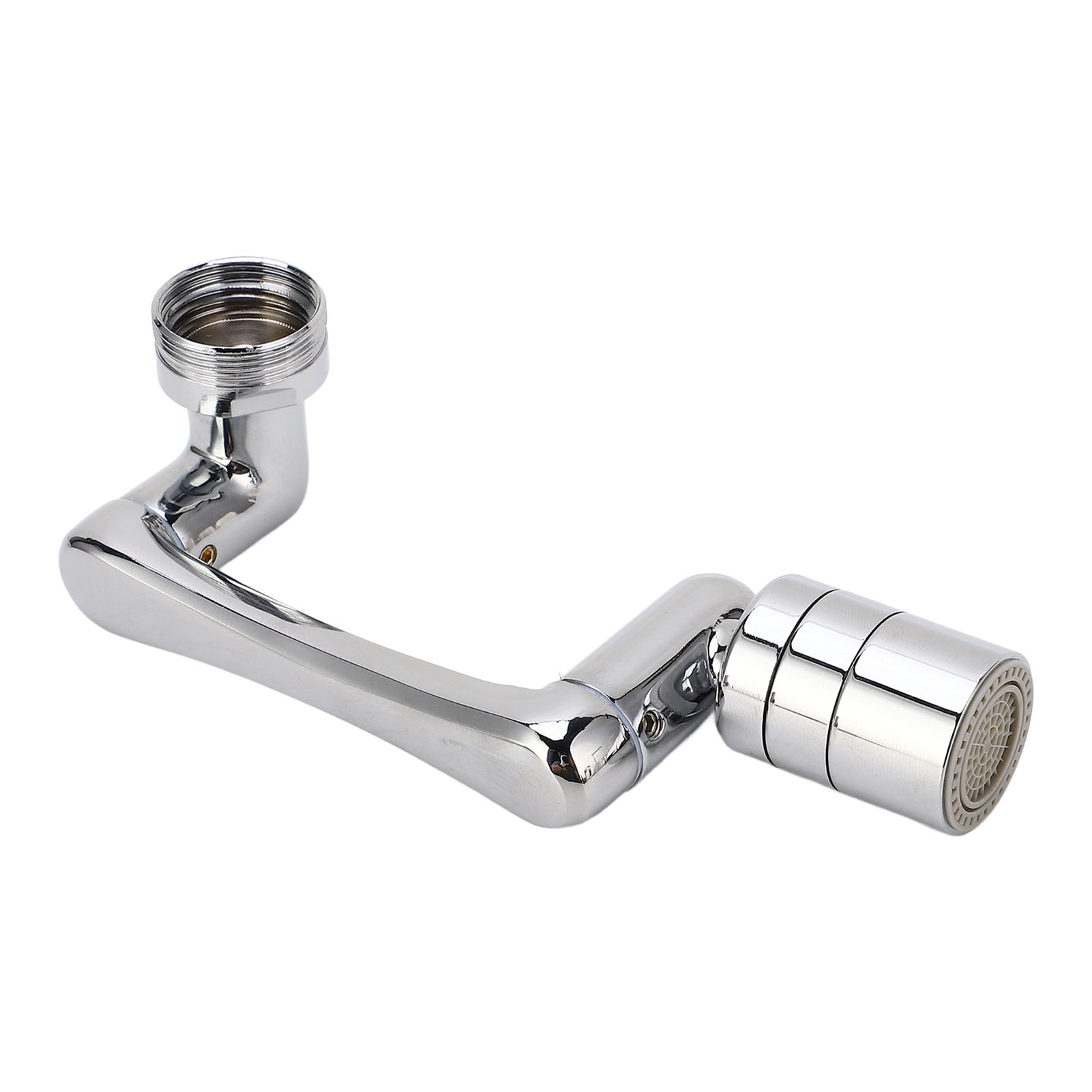 1080° Drehbarer Wasserhahn-verlängerungsfilter Aus Messing, Universell, 2 Modi, Roboterarm, Badezimmer, Augen-, Haar- Und Gesichtsreinigung