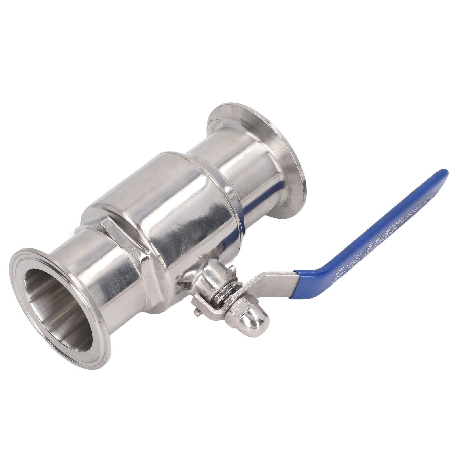 Kugelhahn Aus Edelstahl 304 Mit Schnellöffnungsanschluss, Hygienisch, Zur Wasserdurchflussregelung, Außendurchmesser 63 Mm