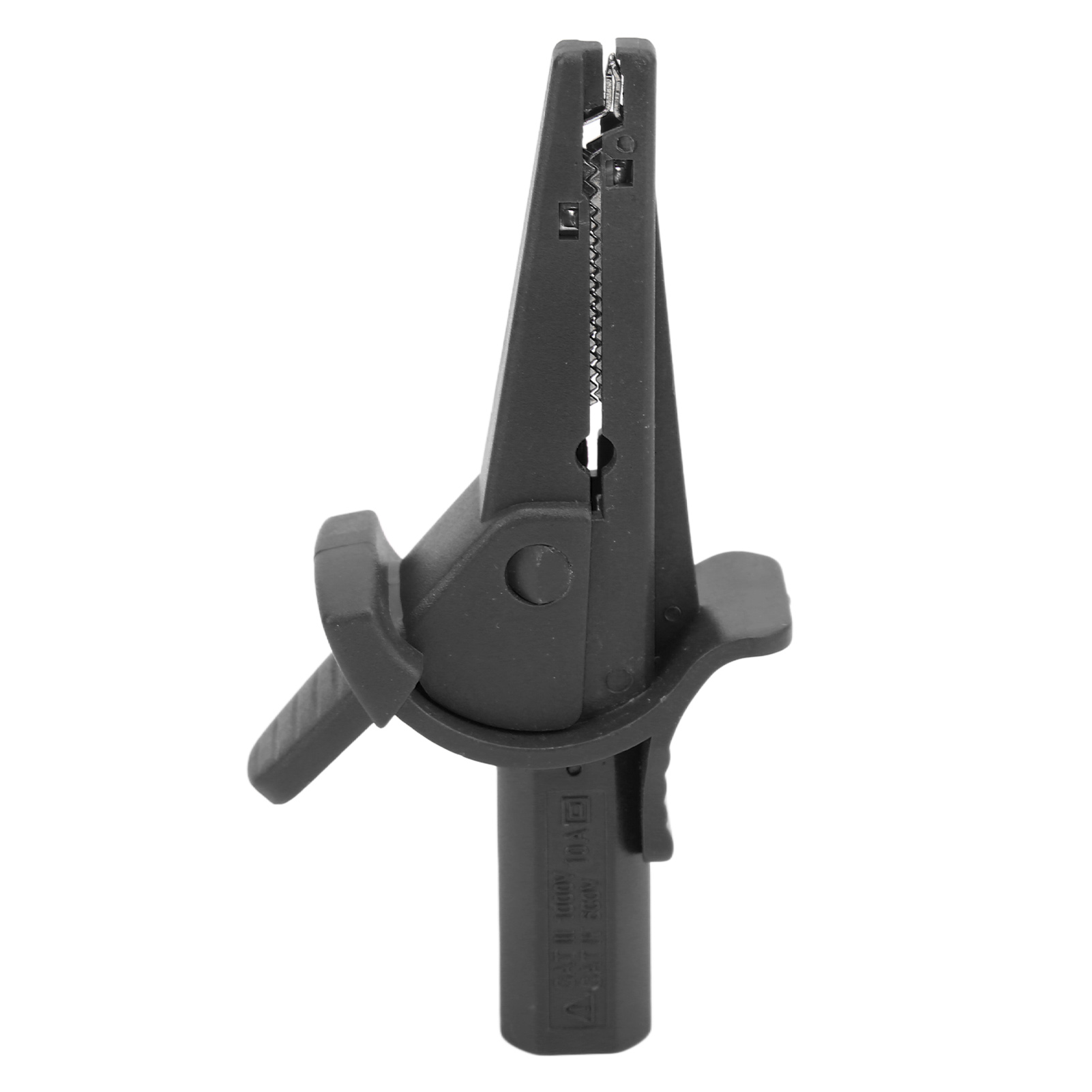 Isolierte Stromprüfklemme Mit 20 Mm Öffnungsweite Und 4-mm-bananenstecker Für Kfz- Und Lkw-elektroprojekte (schwarz)