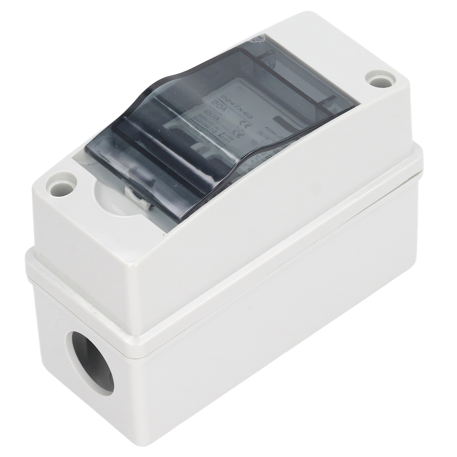Dc-miniatur-leistungsschalter 2-polig 20 A Dc 12 V–400 V Ac 90–400 V Trennschalter Ip65 Wasserdicht Für Solar-pv-systeme