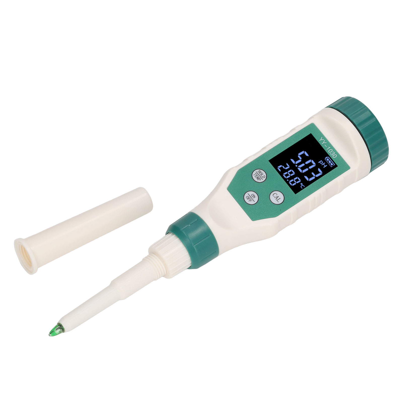 Ph-meter Mit Bluetooth, Lcd-anzeige, Präzise Messung, Tragbare Ph-sonde Für Boden, Obst Und Wasser