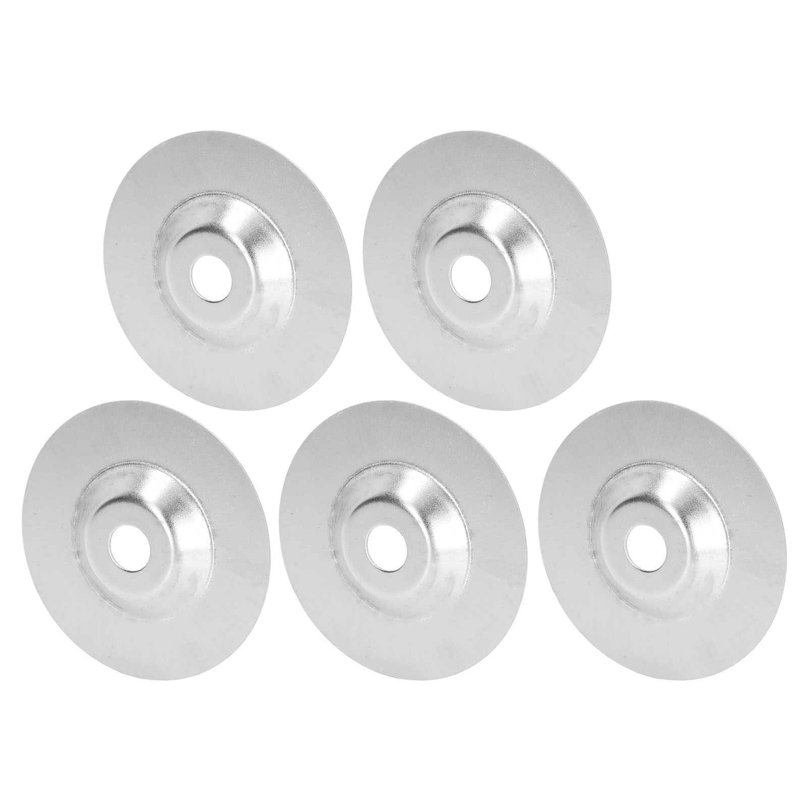 5 Stück 4-zoll-diamantschleifscheiben, Körnung 1000, Polierscheiben Für Metall, Holz Und Kunststoff