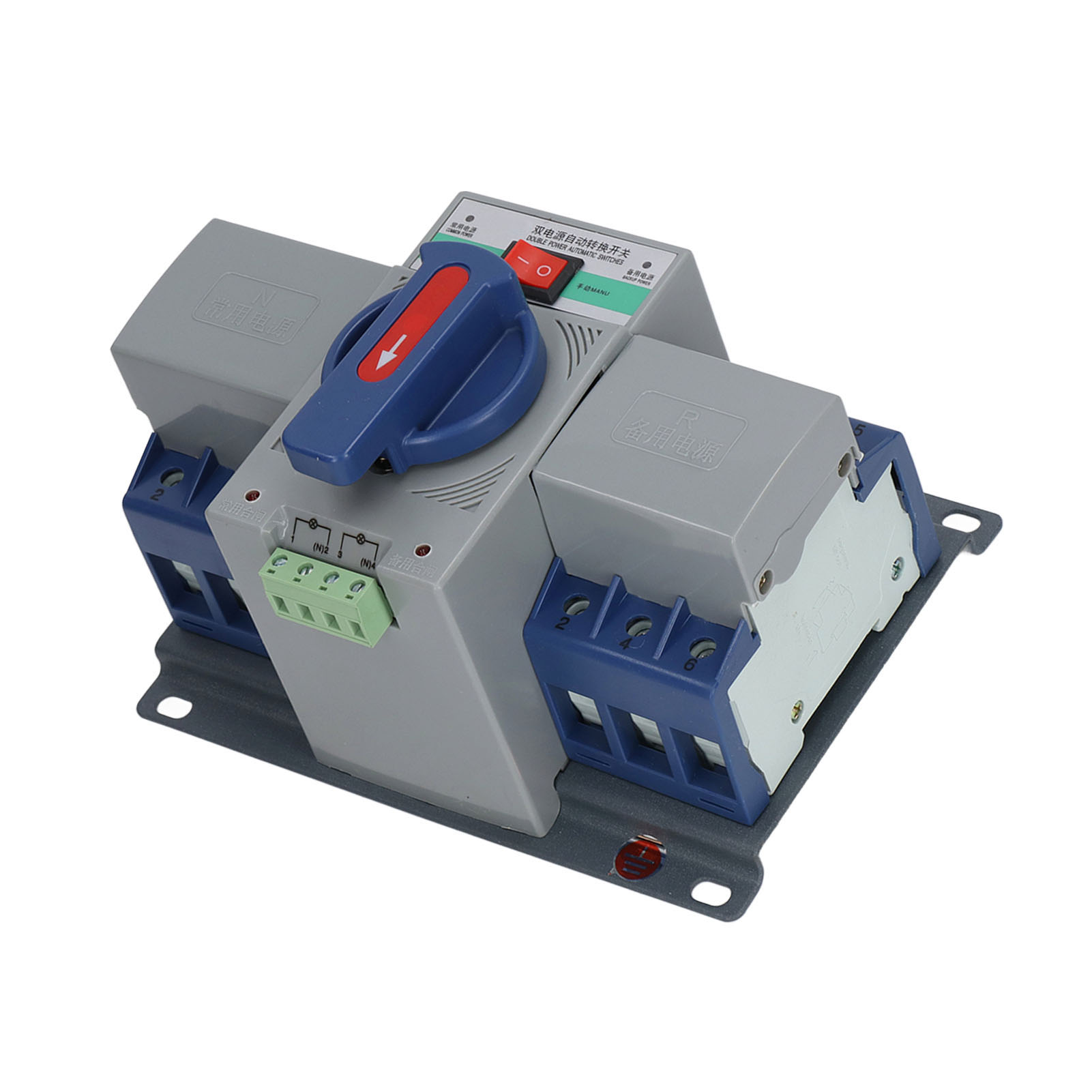 3p Automatischer Umschalter Mit Doppelter Stromversorgung, M6-gewinde Für Elektrische Geräte