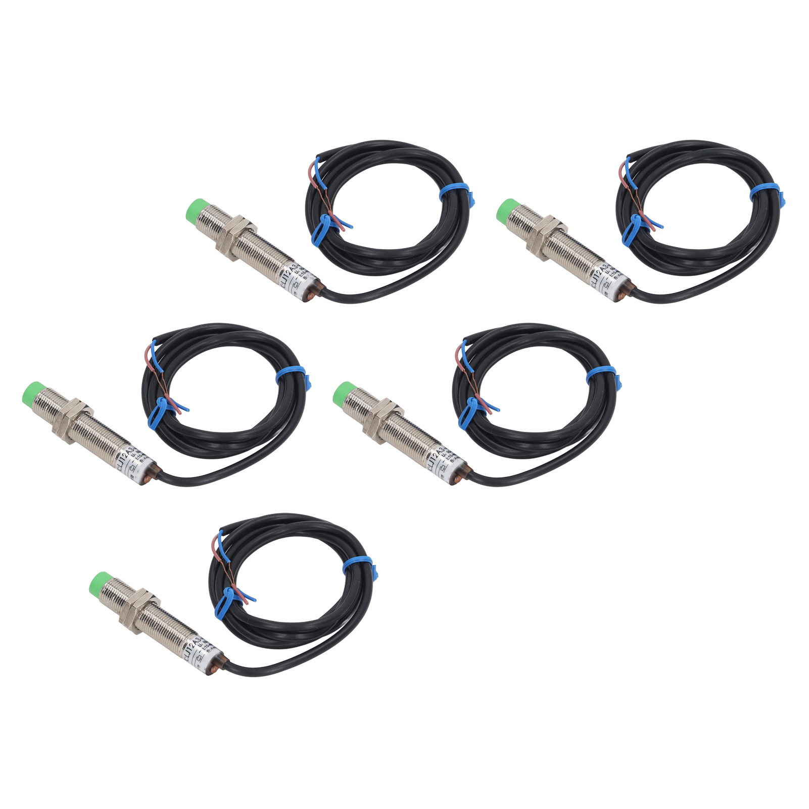 5 Stück Näherungsschalter M18x1 Zur Distanzmessung, 2-adrig, Normalerweise Geschlossen, 90–250 V Ac