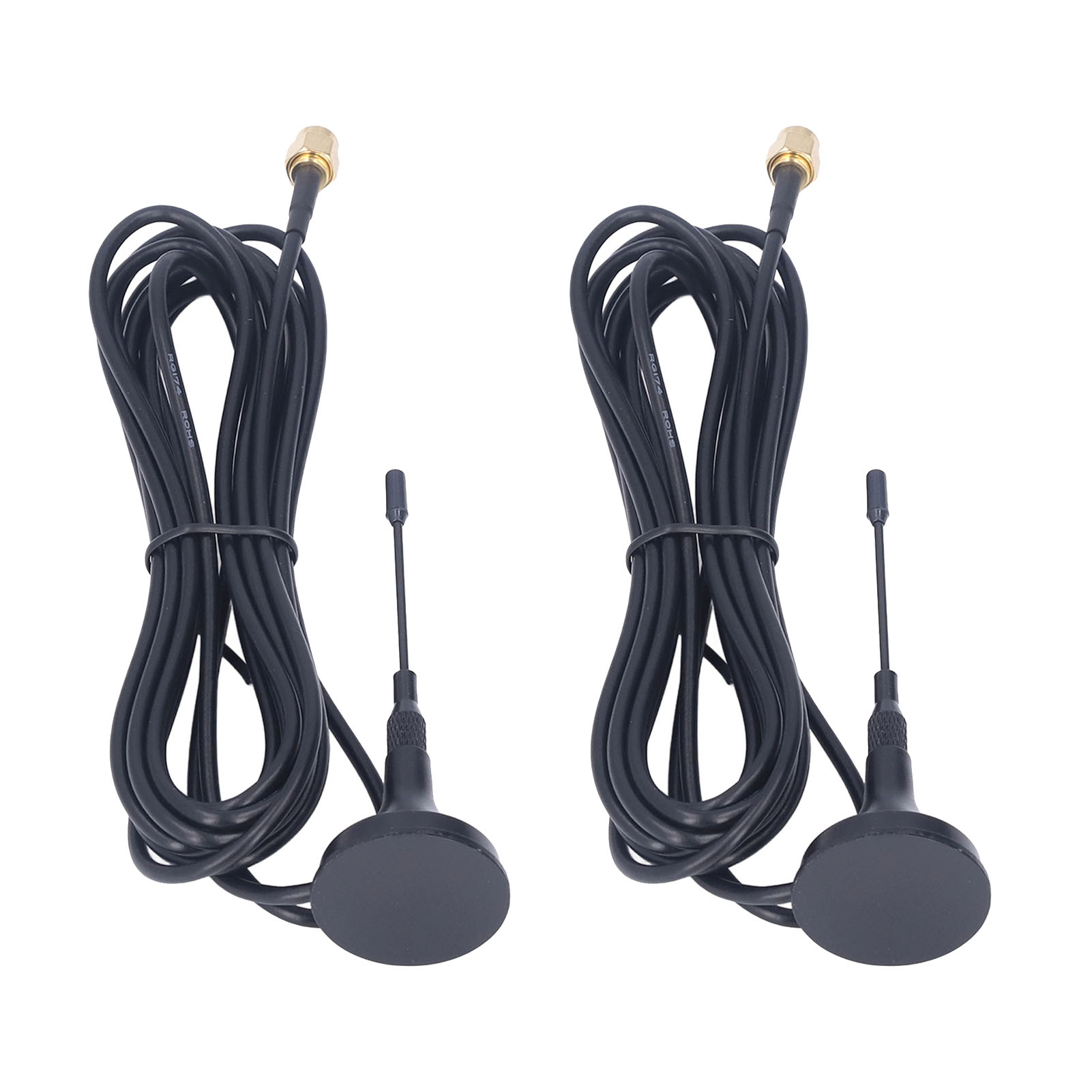 2 Stück Saugnapfantennen Gsm Mini Stark Magnetisch Sma Gprs 2g 3g Signalempfang Und -übertragung